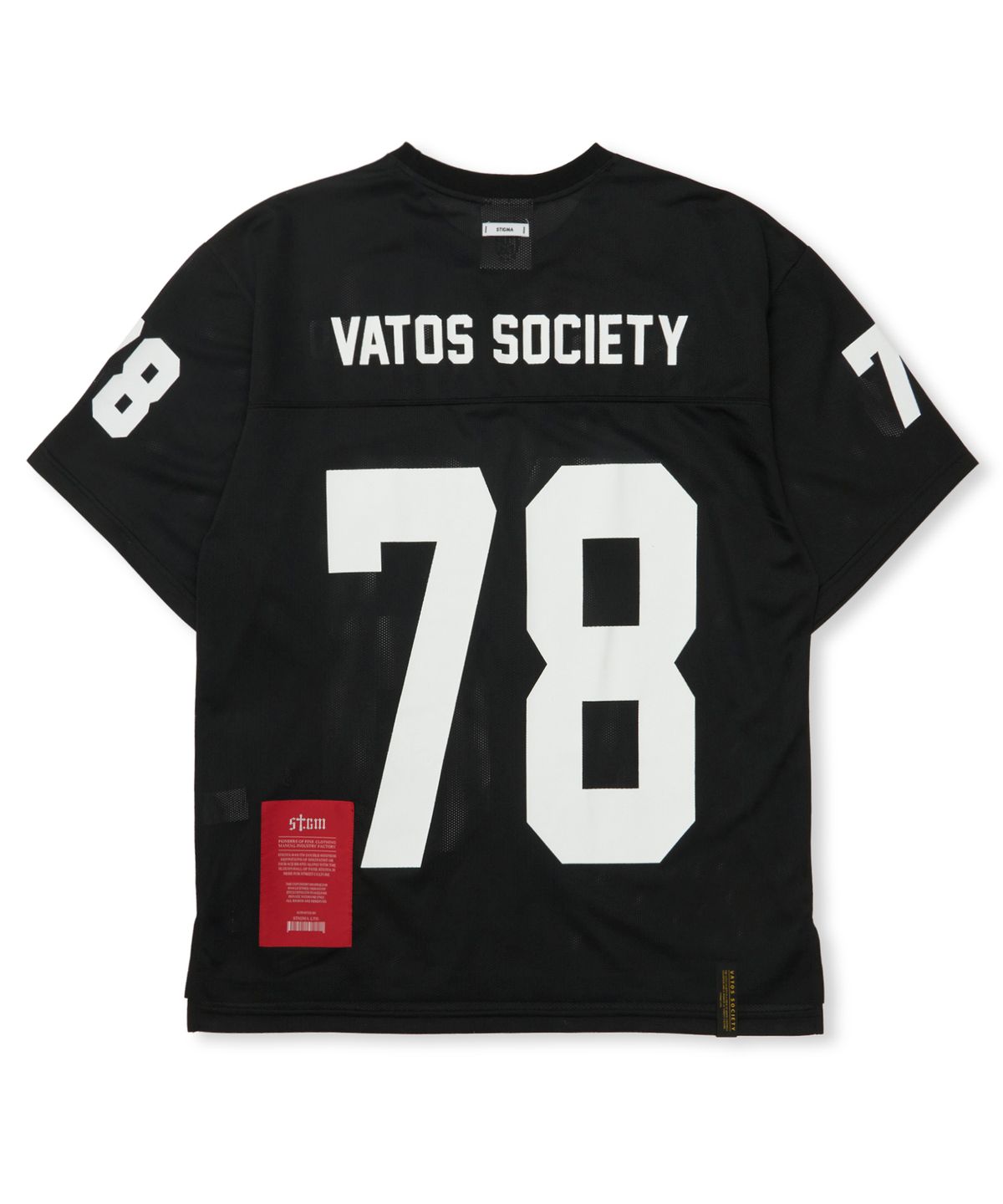 스티그마(STIGMA) Mesh Oversized T-shirts Black