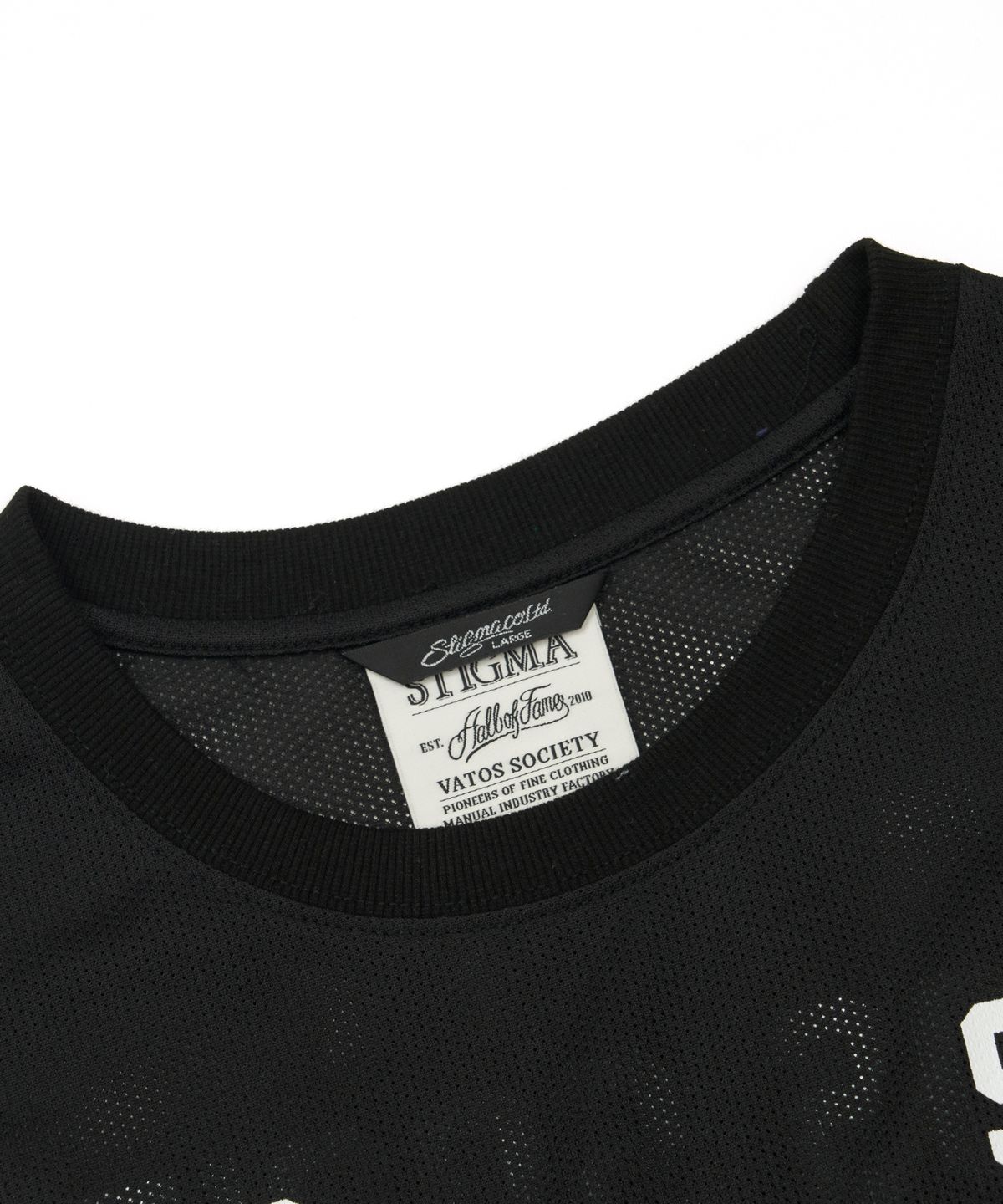 스티그마(STIGMA) Mesh Oversized T-shirts Black