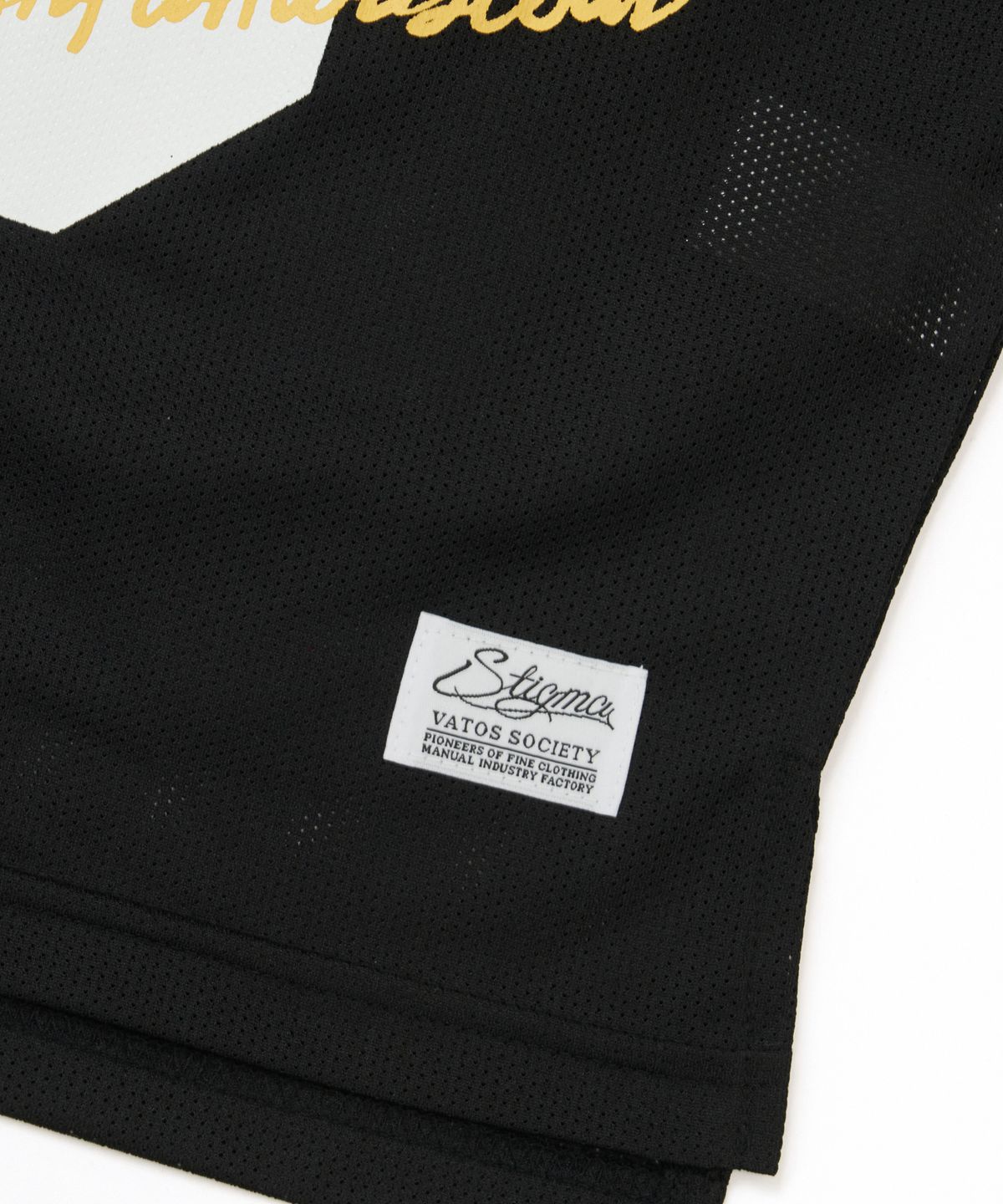 스티그마(STIGMA) Mesh Oversized T-shirts Black