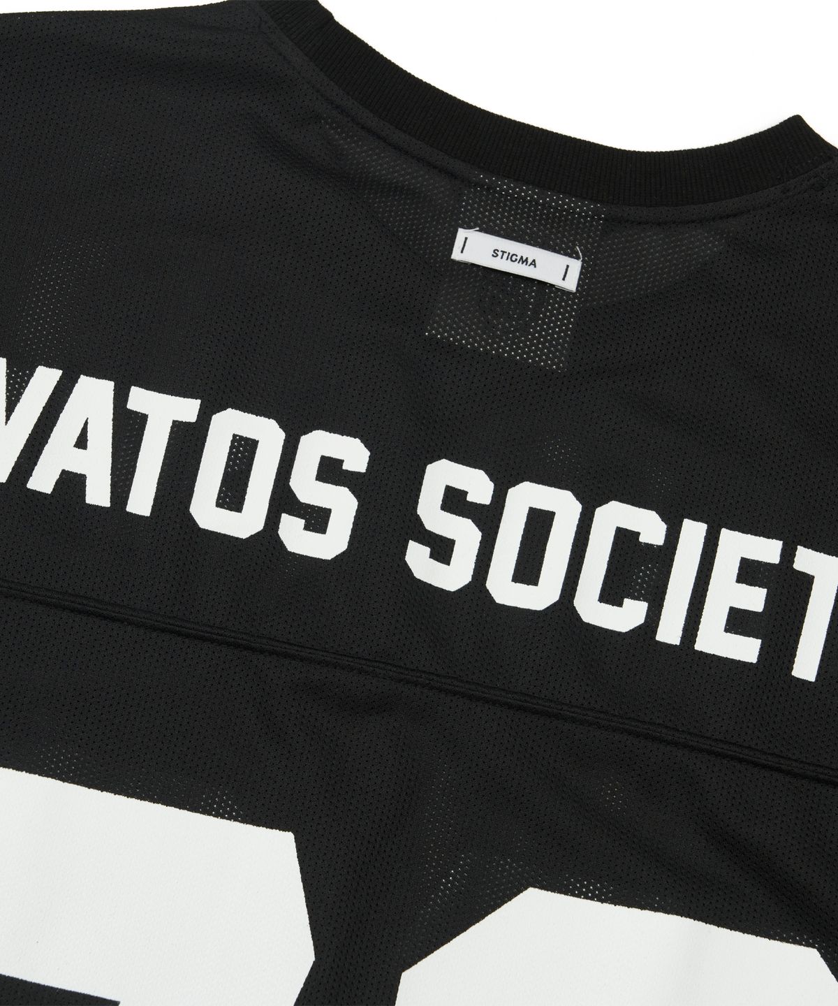 스티그마(STIGMA) Mesh Oversized T-shirts Black
