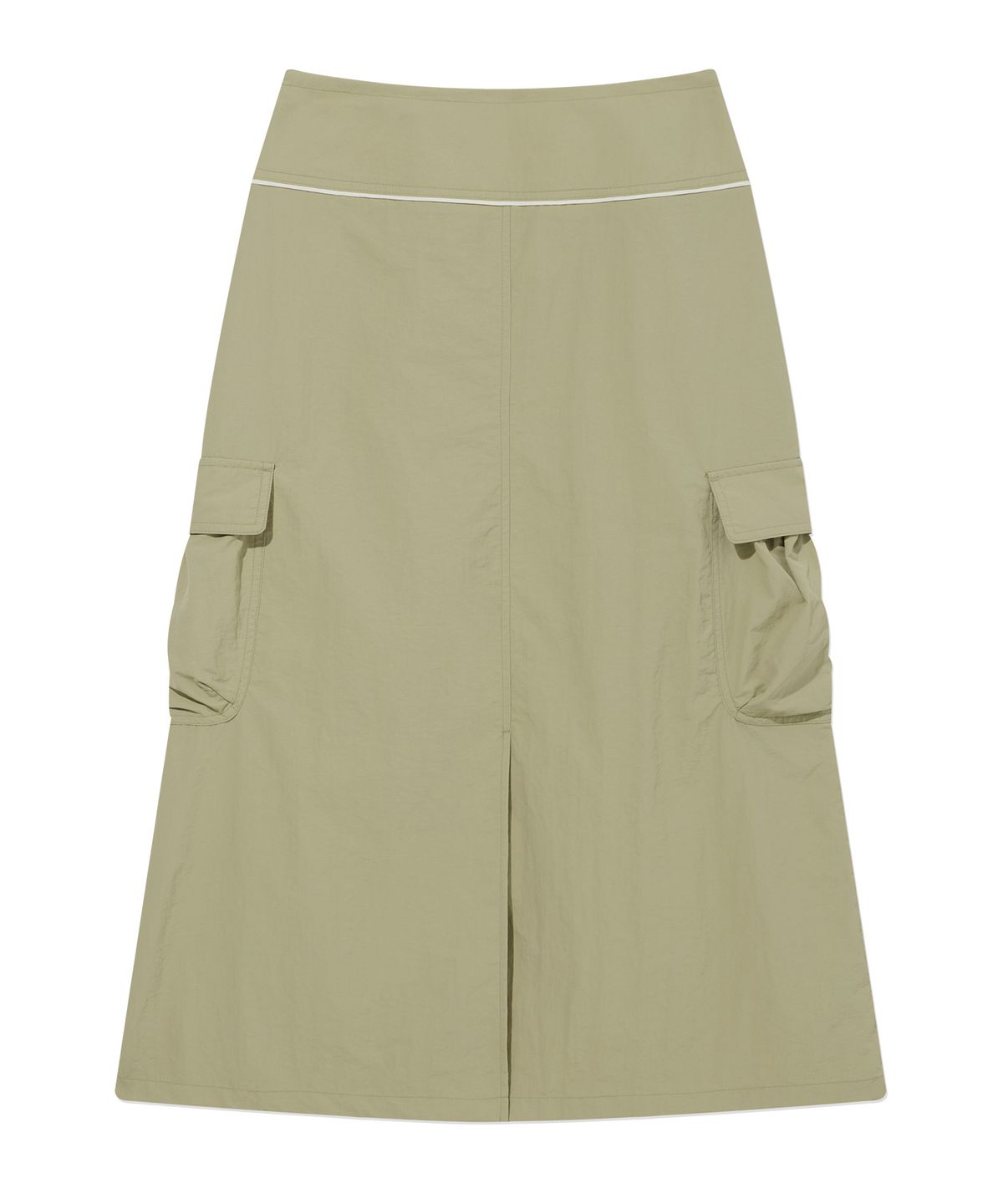 커버낫 우먼(COVERNAT WOMAN) 우먼 스트링 카고 스커트 Light Khaki