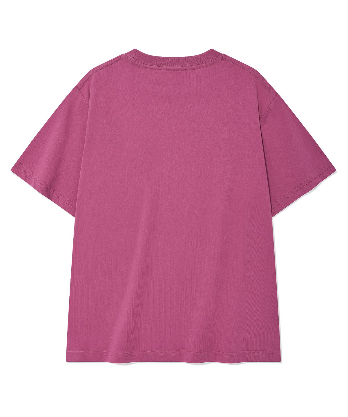 커버낫 우먼(COVERNAT WOMAN) 우먼 레귤러핏 아치 클로버하트 티셔츠 Magenta