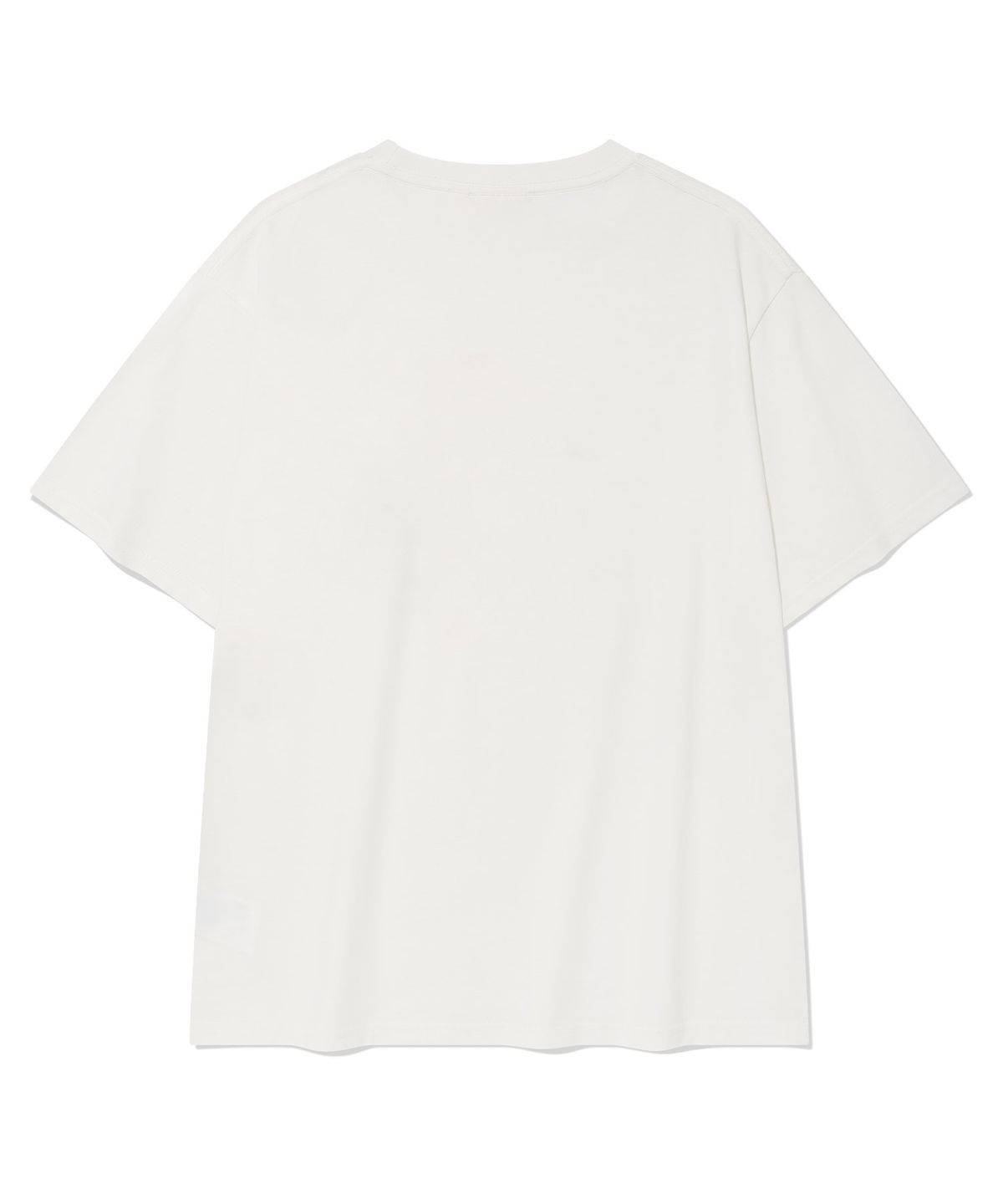 커버낫 우먼(COVERNAT WOMAN) 우먼 세미오버핏 칵테일 티셔츠 White