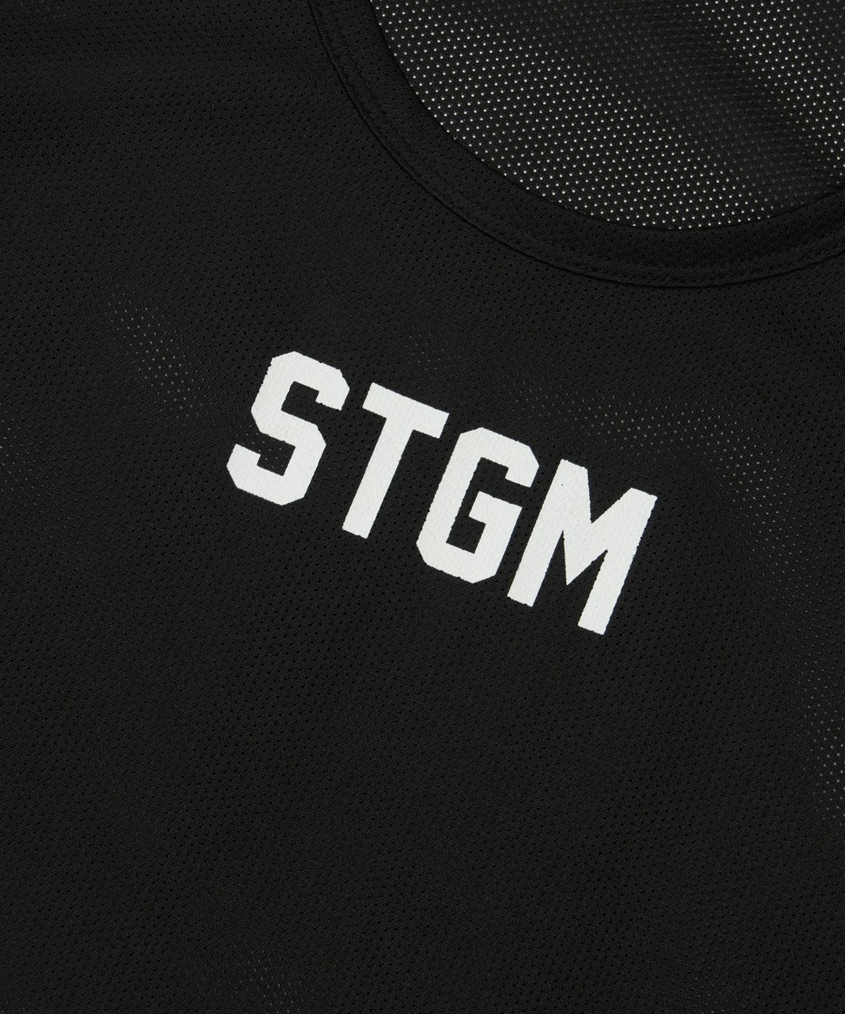 스티그마(STIGMA) Mesh Oversized Sleeveless Black