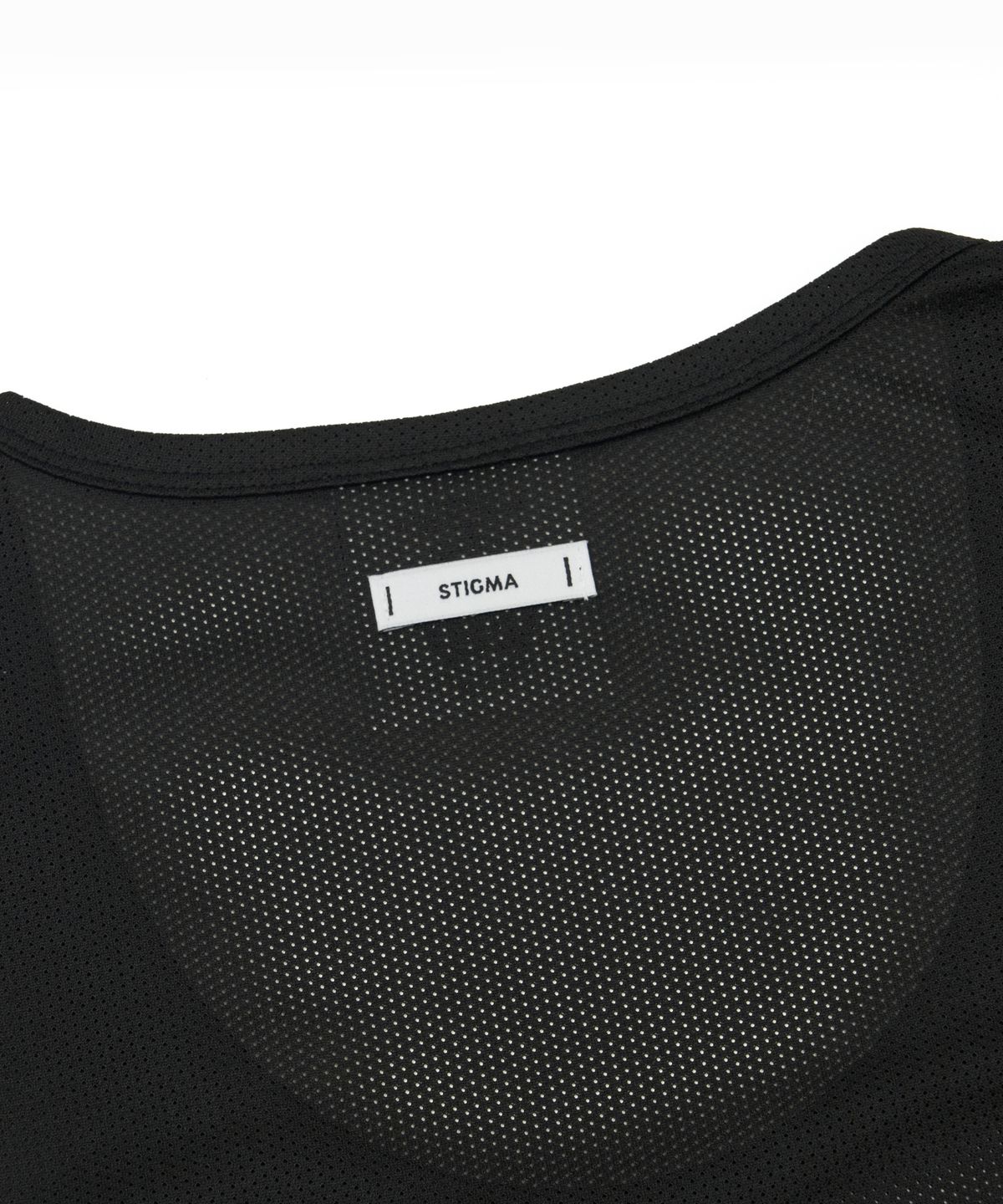 스티그마(STIGMA) Mesh Oversized Sleeveless Black