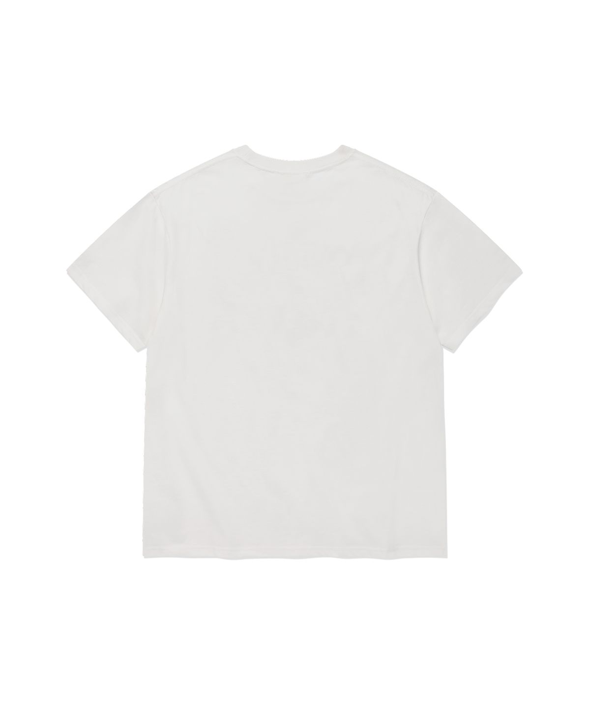 커버낫 우먼(COVERNAT WOMAN) 우먼 오버핏 빈티지 그래픽 티셔츠 White
