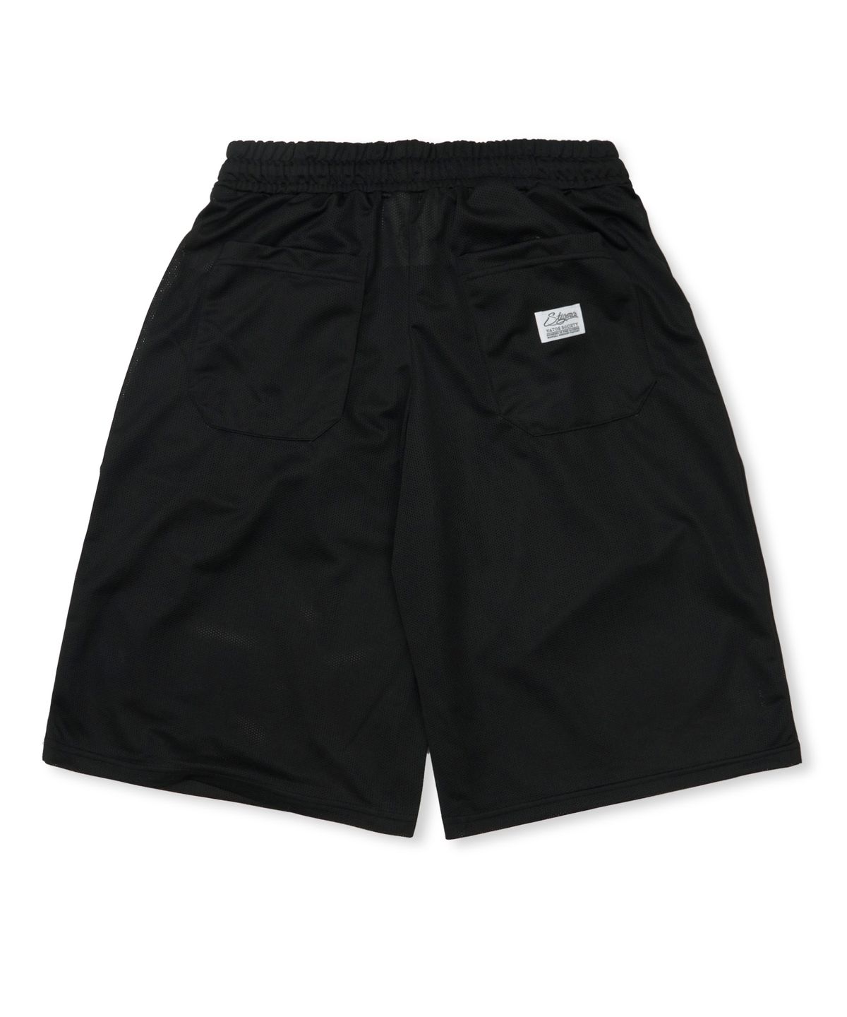 스티그마(STIGMA) Mesh Wide Bermuda Pants Black