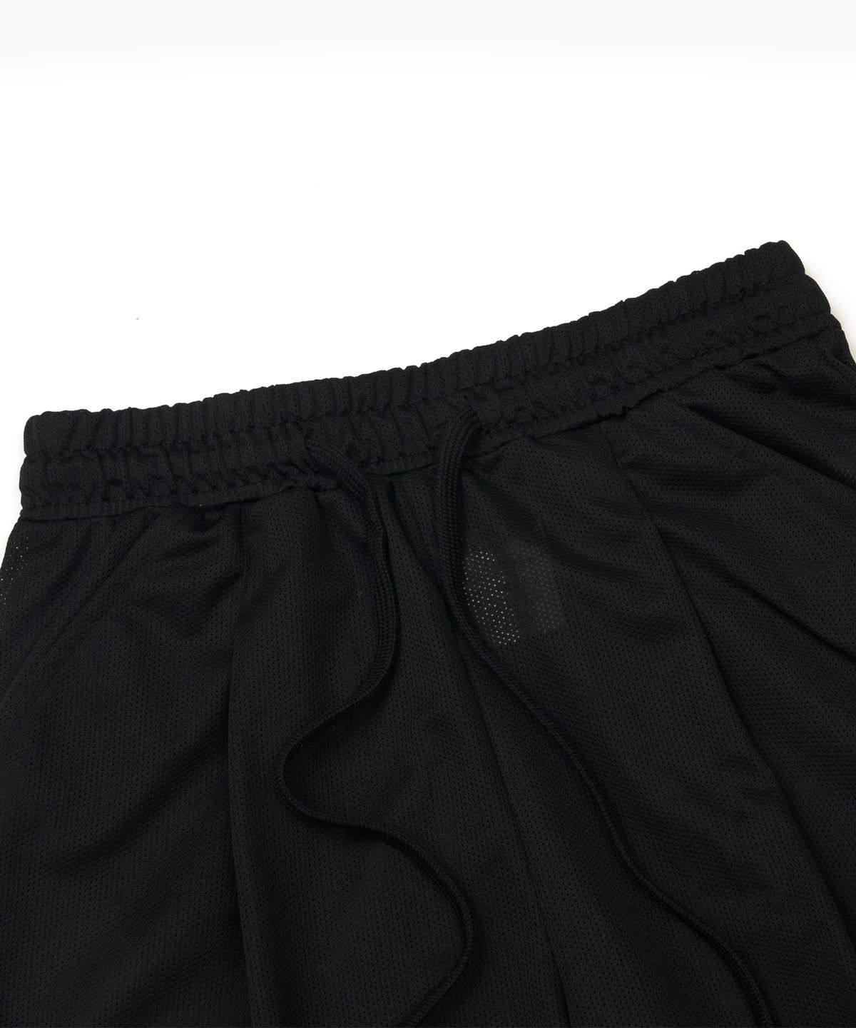 스티그마(STIGMA) Mesh Wide Bermuda Pants Black