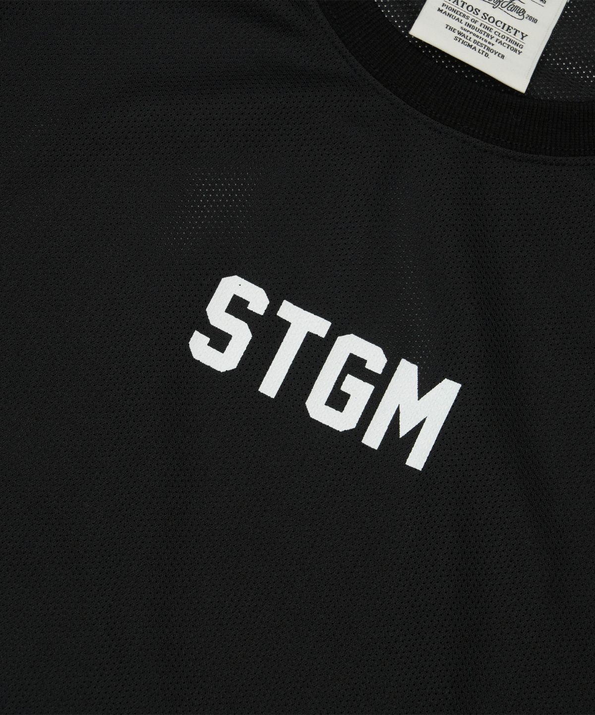 스티그마(STIGMA) Mesh Oversized Long Sleeves Black