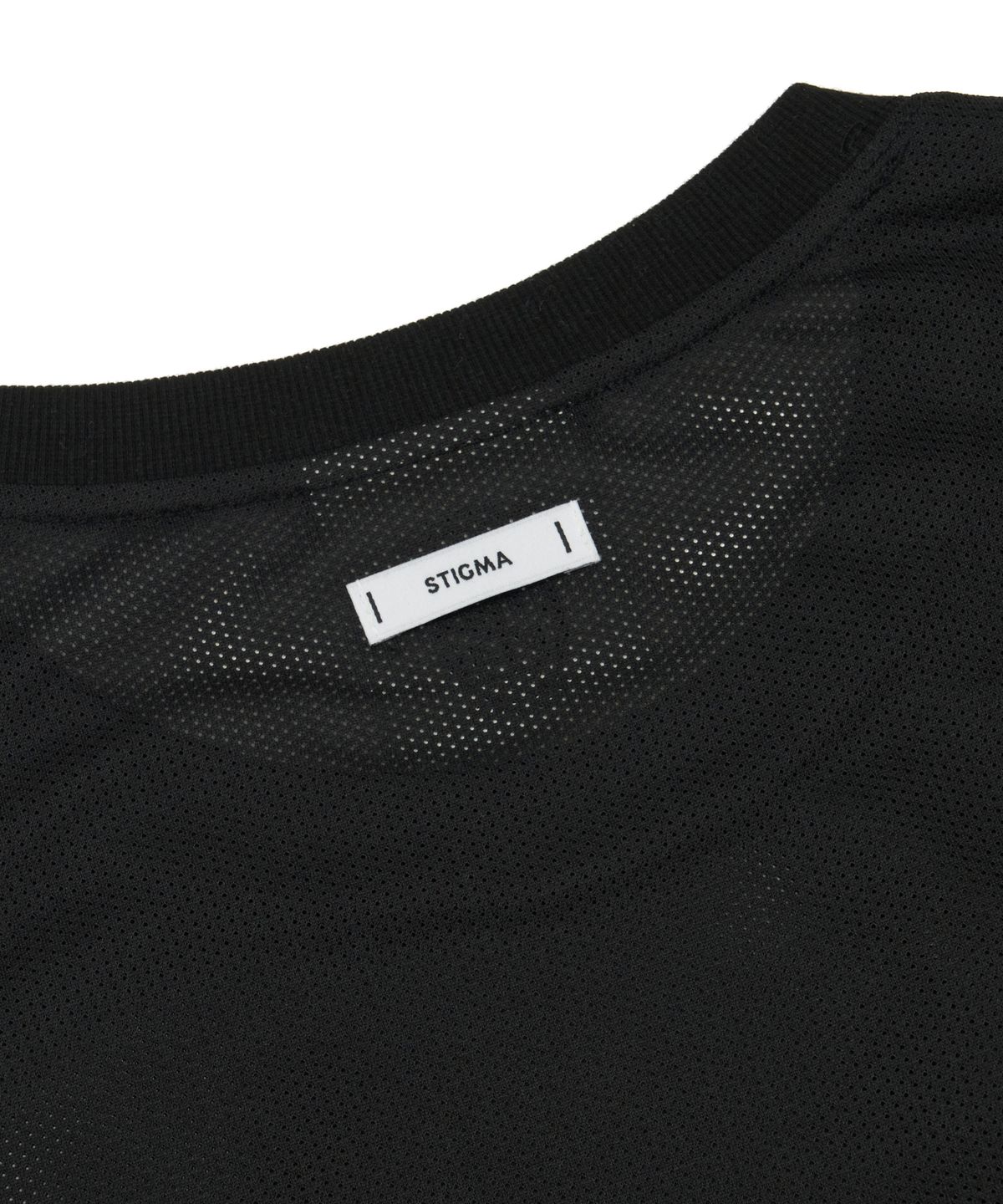 스티그마(STIGMA) Mesh Oversized Long Sleeves Black