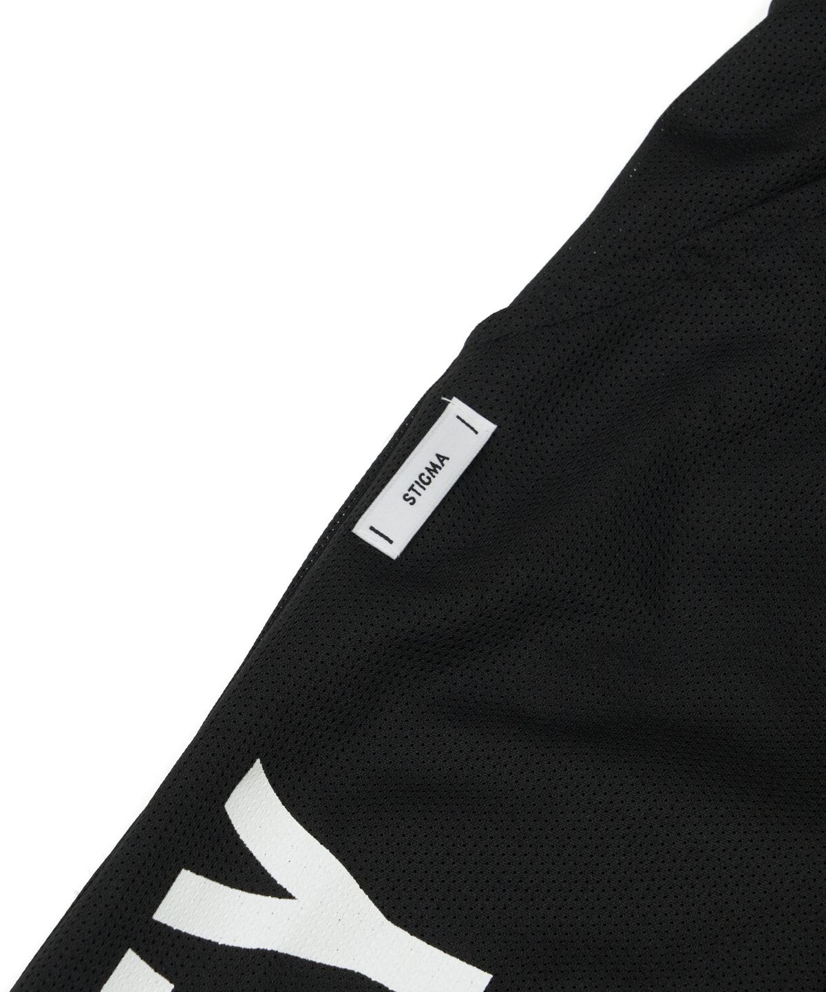스티그마(STIGMA) Mesh Wide Jogger Pants Black
