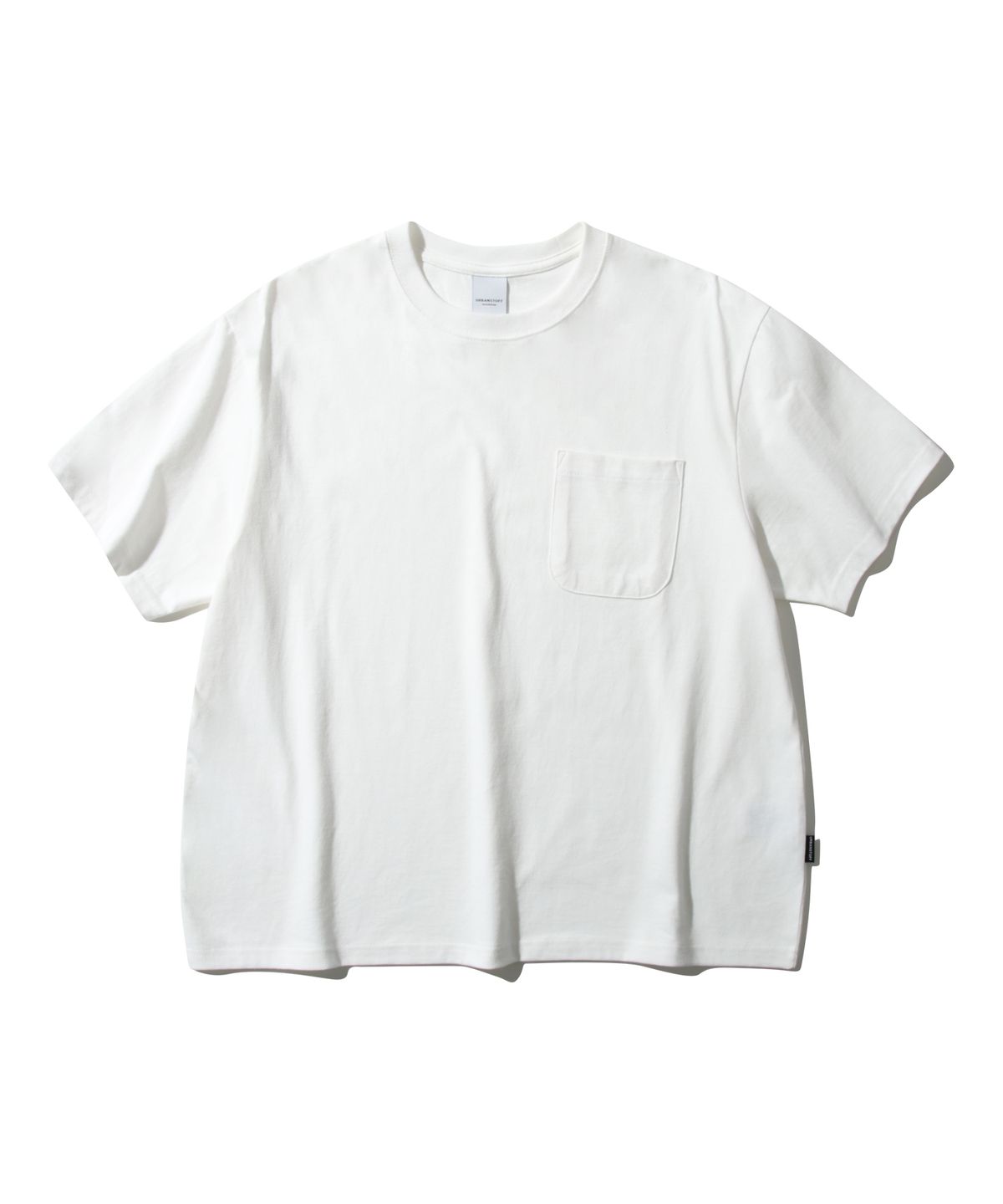 어반스터프(URBANSTOFF) 크롭 박스 티 (오프 화이트)