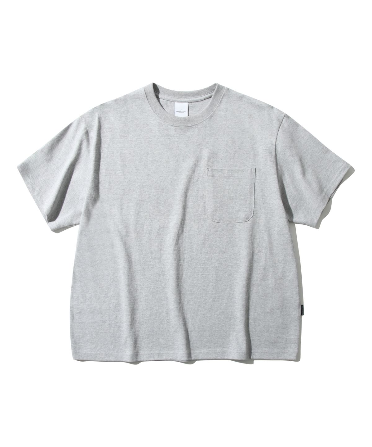 어반스터프(URBANSTOFF) 크롭 박스 티 (그레이)
