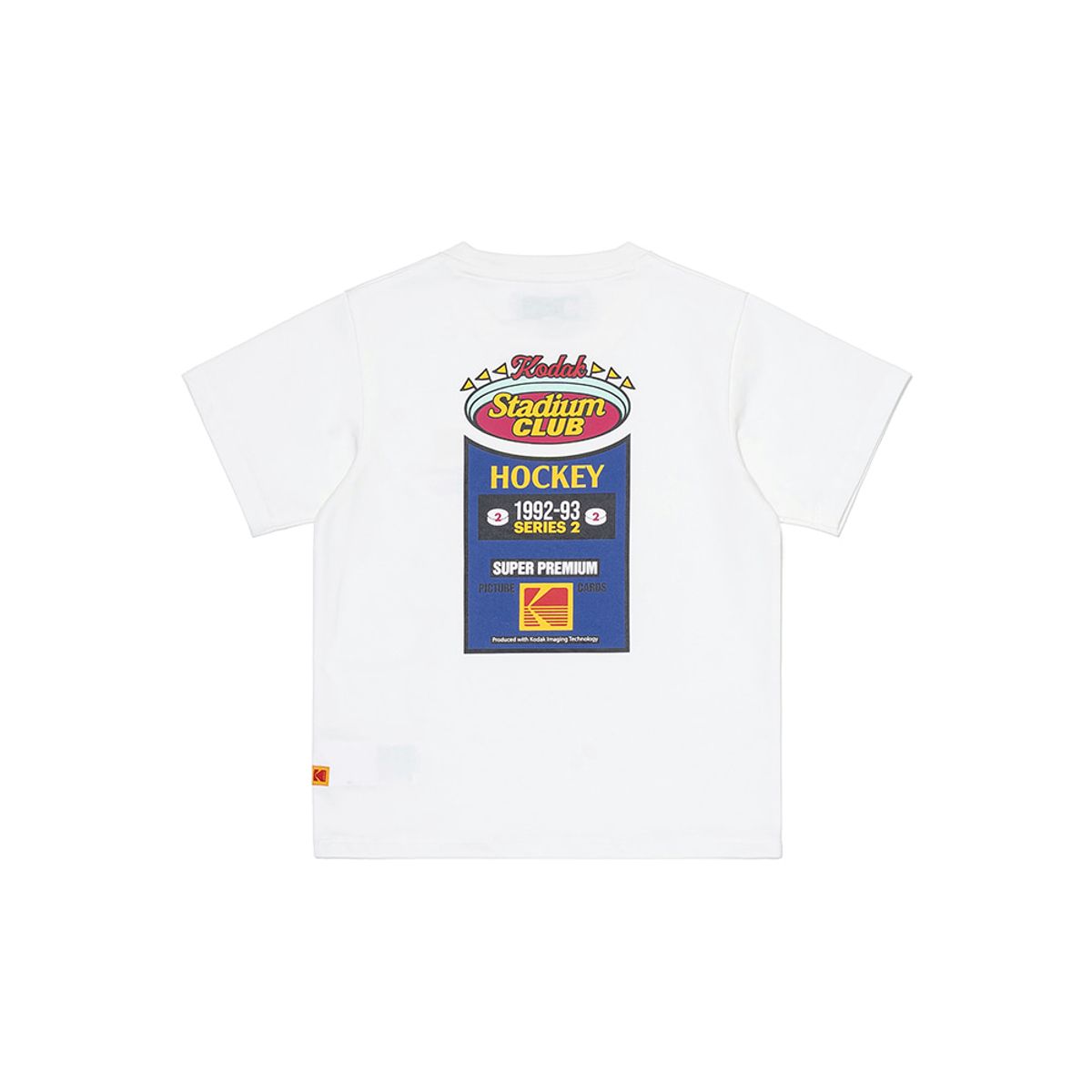 코닥 키즈(KODAK KIDS) 스테디움 클럽 에어로쿨 반팔 티셔츠 키즈 WHITE