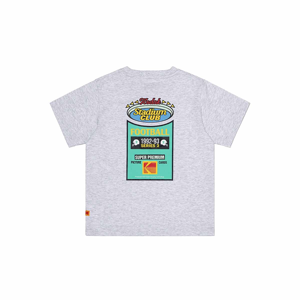코닥 키즈(KODAK KIDS) 스테디움 클럽 에어로쿨 반팔 티셔츠 키즈 MELANGE GREY