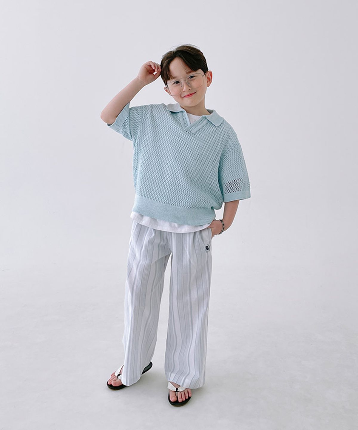 베리클로젯(BERRYCLOSET) 로얄 린넨 라이크 와이드 팬츠