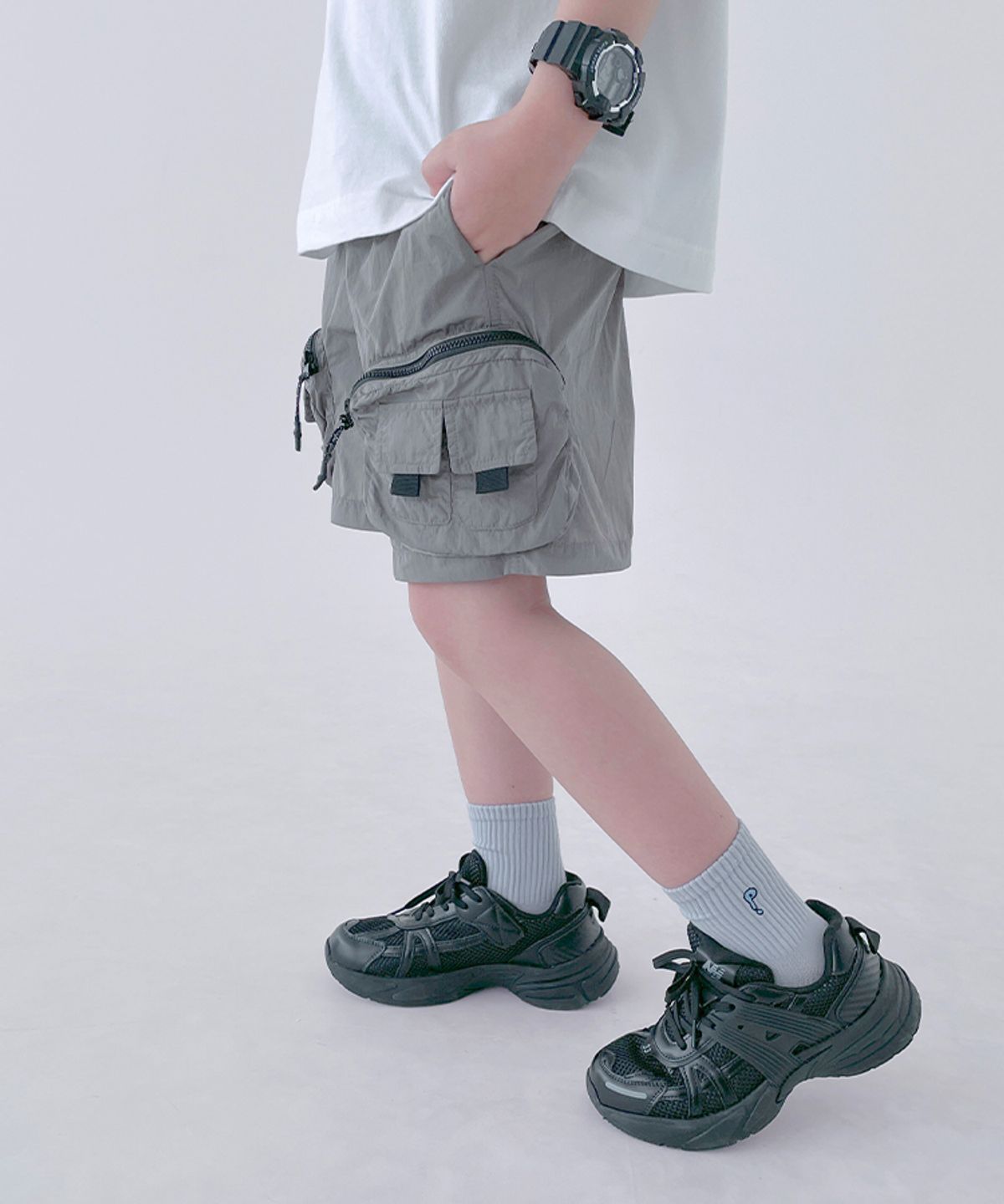 베리클로젯(BERRYCLOSET) 어드벤티지 벨트 4부 팬츠