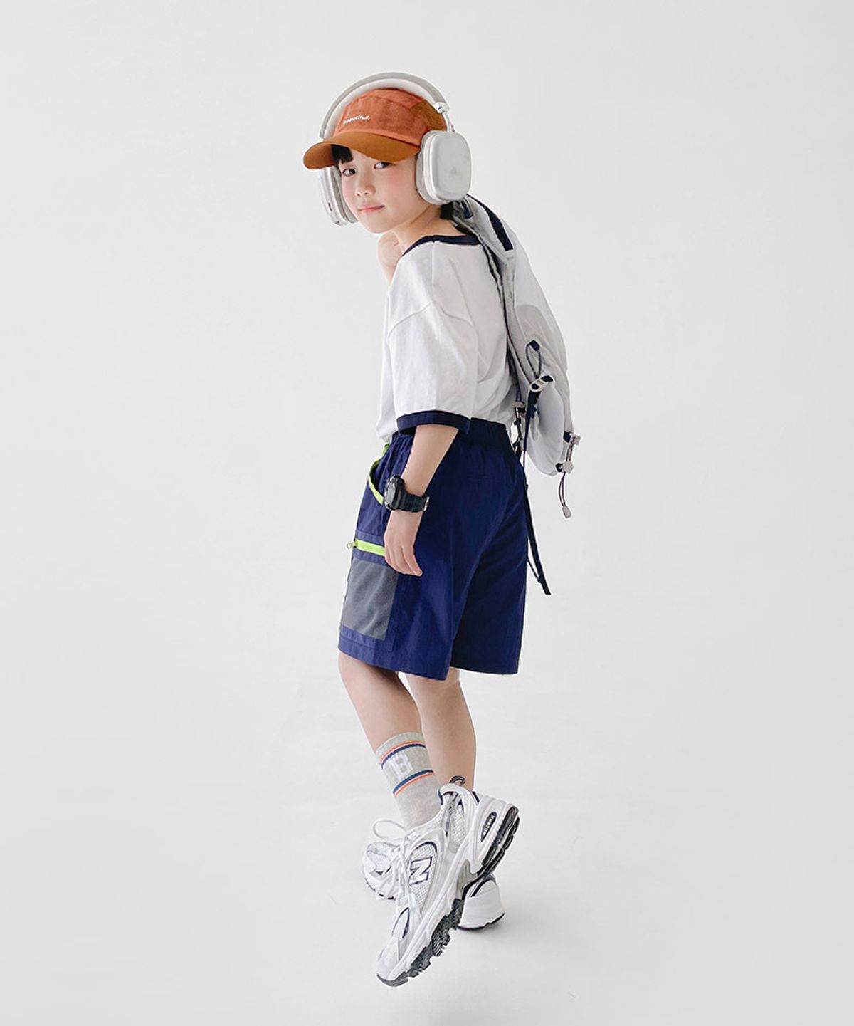 베리클로젯(BERRYCLOSET) 퍼티그 벨트 4부 팬츠