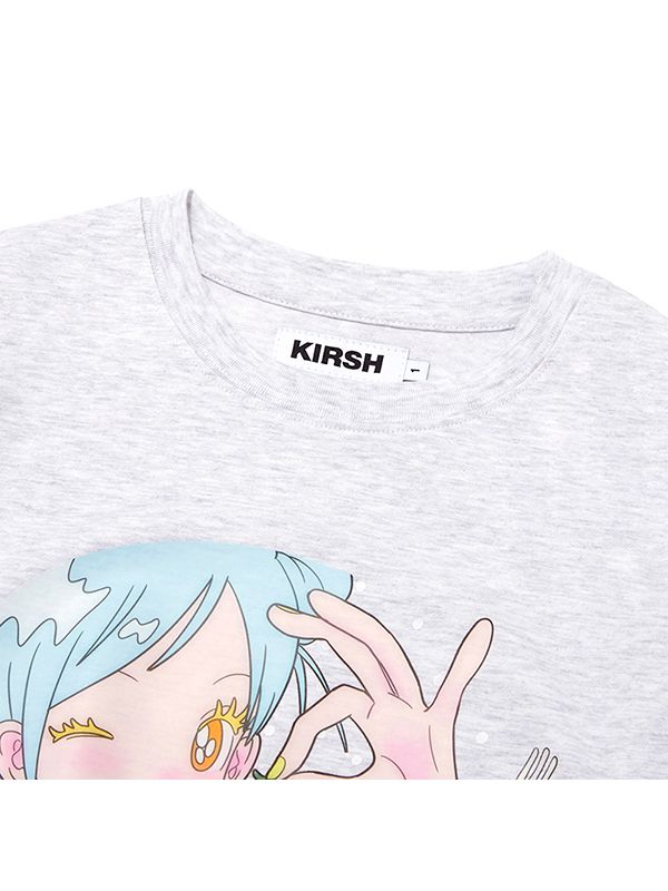 ★KIRSH★ Kirsh X Sun One Bird Graphic Standard Fit T-Shirt MUSINSA公式 | KIRSH Kirsh x Sun One Bird Graphic Standard