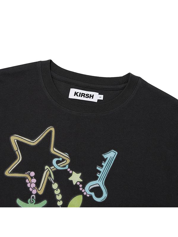 ★KIRSH★ Kirsh X Sun One Bird Graphic Loose Fit T-Shirt Cha MUSINSA | KIRSH Kirsh x Sunwonbird Graphic Loose Fit T-Shirt