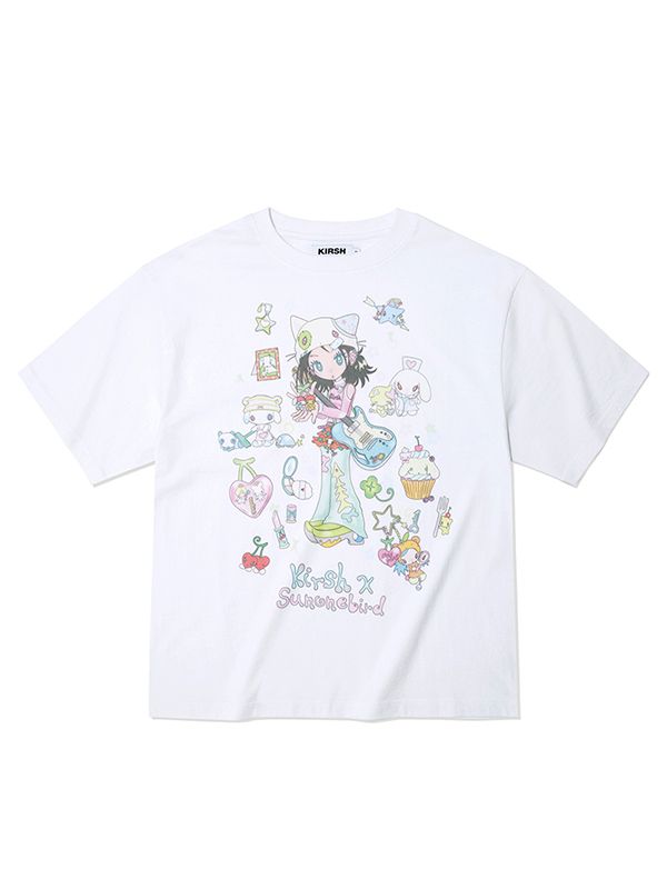 ★2025SS新作★KIRSH X SUNONEBIRD GRAPHIC LOOSE FIT T-SHIRT MUSINSA | KIRSH Kirsh x Sun One Bird Big Oversized Graphic T