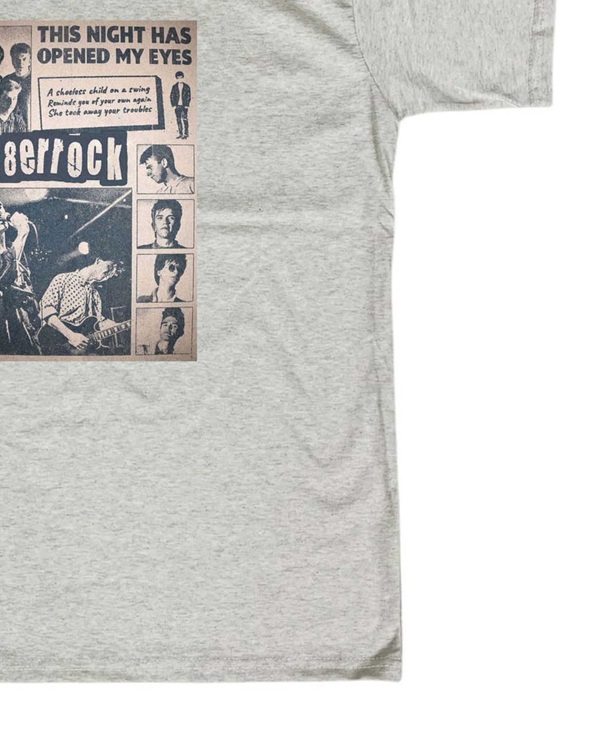 스케이터락(SK8ER ROCK) Band Poster T-shirt ((oatmeal))