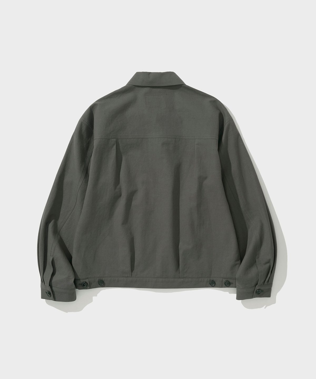 셔터(SHIRTER) SOFT LINEN TRUCKER JACKET (GREY)