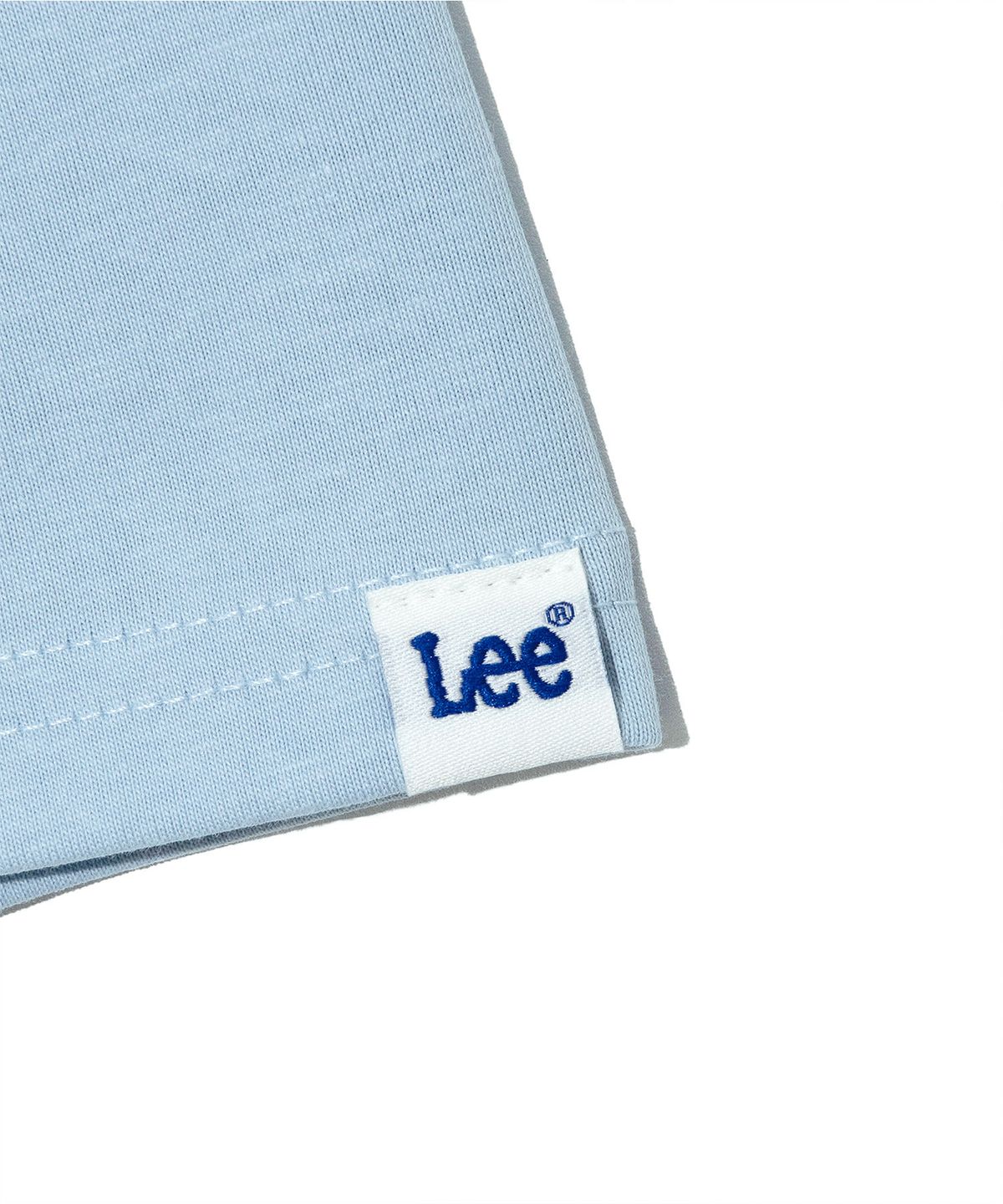 리(LEE) 샤크 파라다이스 그래픽 티셔츠 라이트블루
