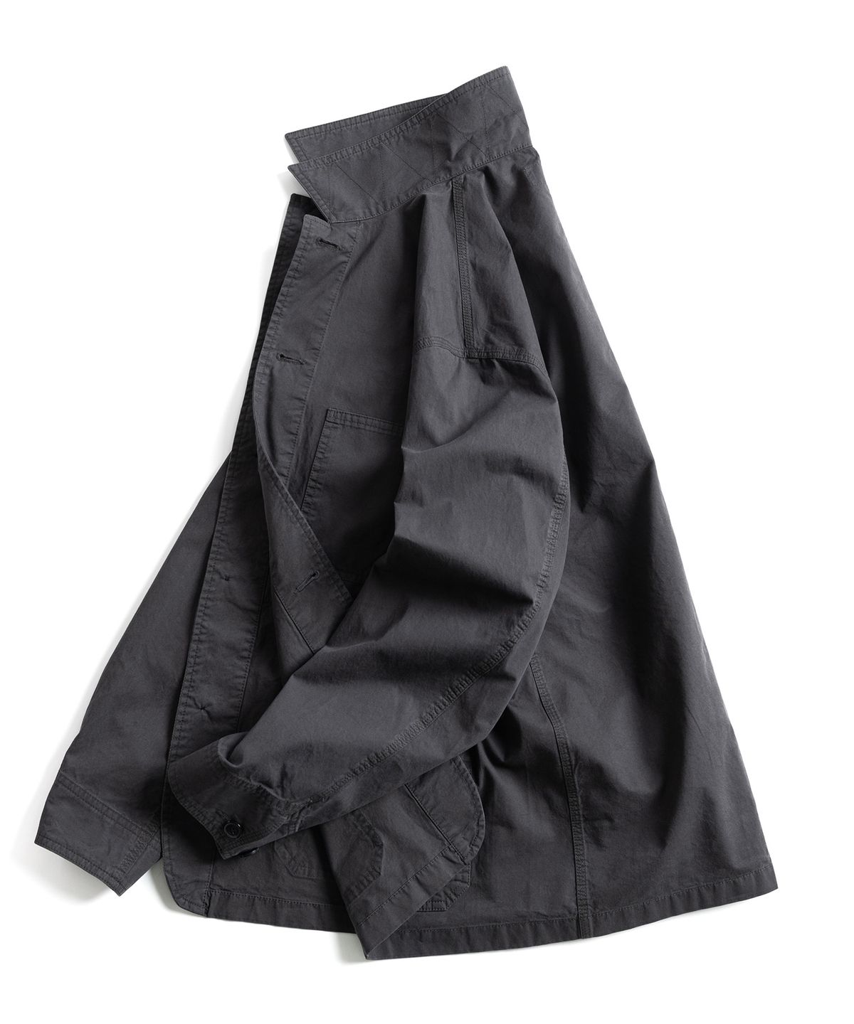 와일드 브릭스(WILD BRICKS) W23 COTTON CHORE JACKET (ash black)