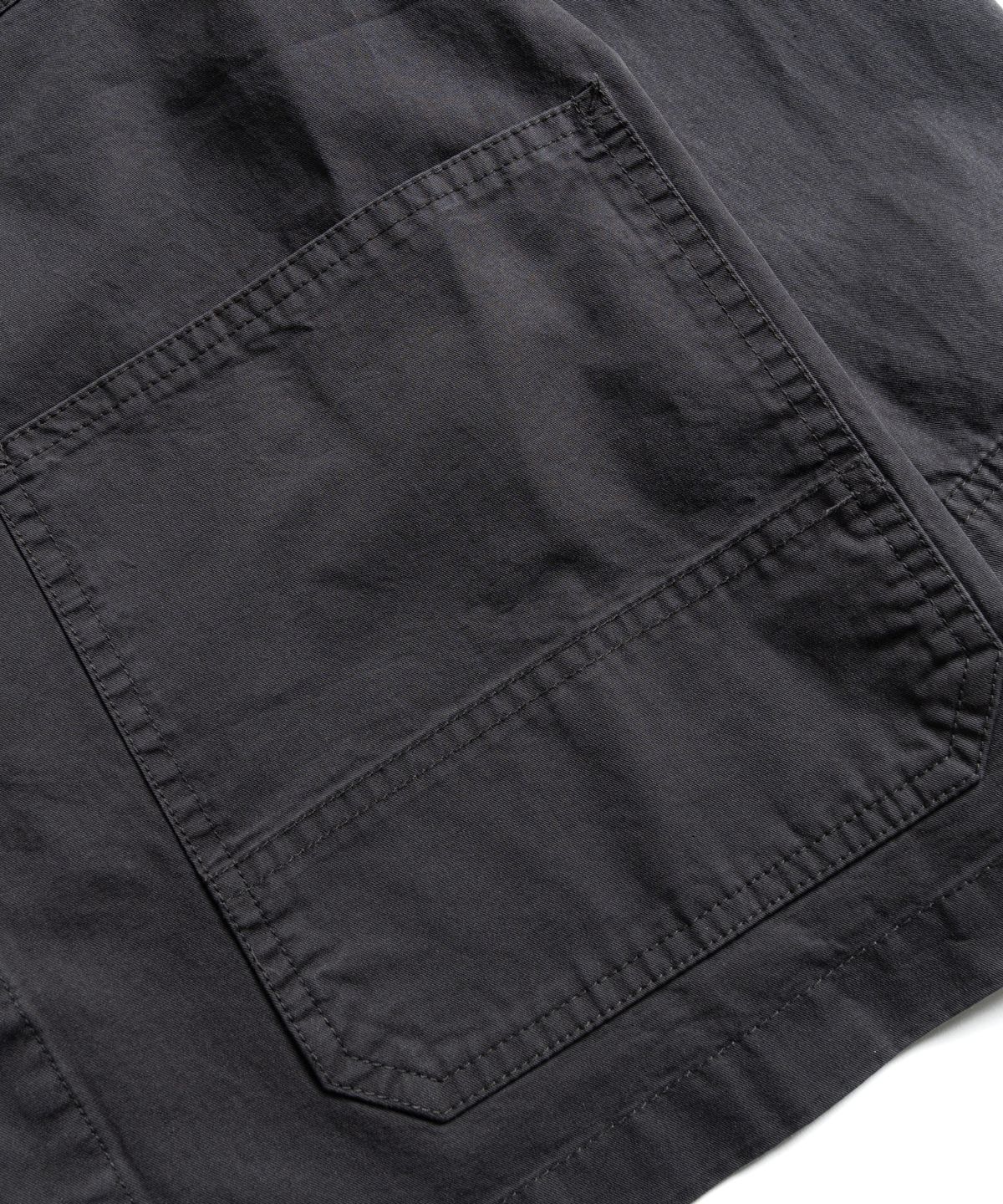 와일드 브릭스(WILD BRICKS) W23 COTTON CHORE JACKET (ash black)