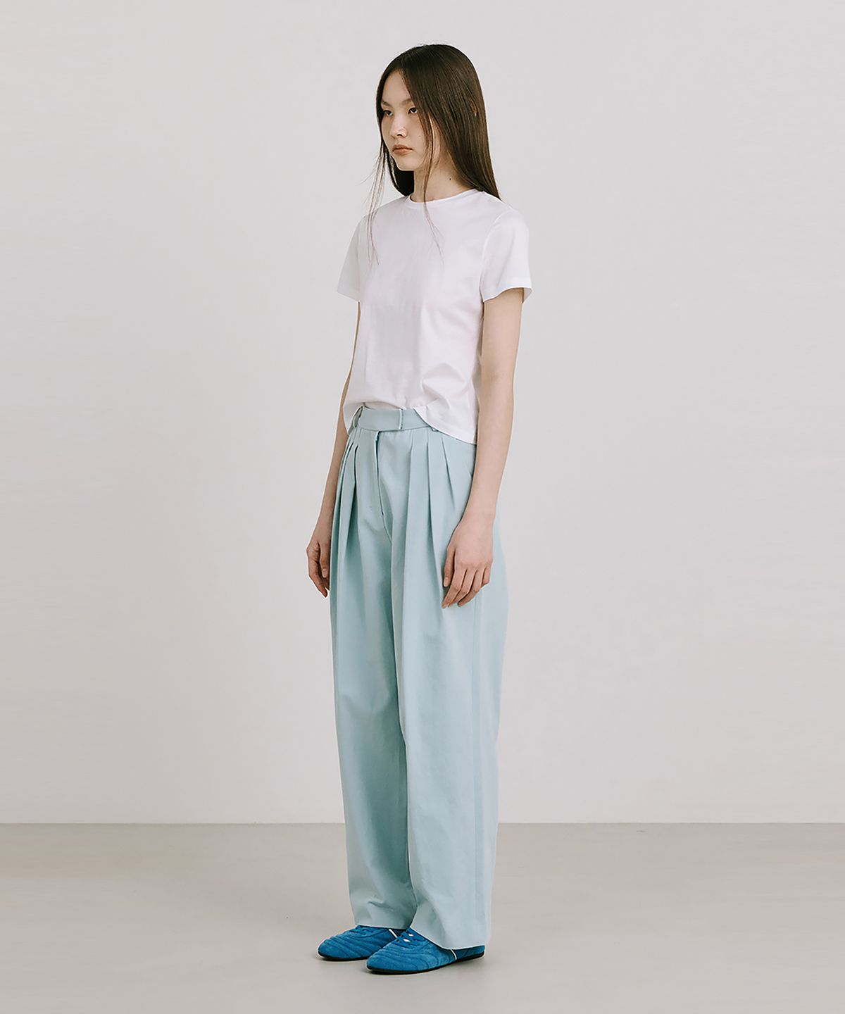 분더캄머(WNDERKAMMER) 25 Basic Short Sleeve T_White(25 베이직 반팔T_화이트)