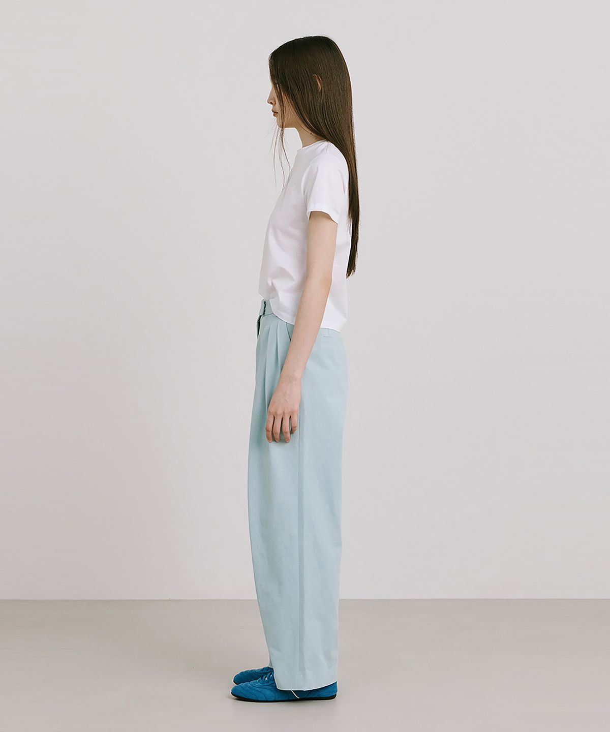 분더캄머(WNDERKAMMER) 25 Basic Short Sleeve T_White(25 베이직 반팔T_화이트)