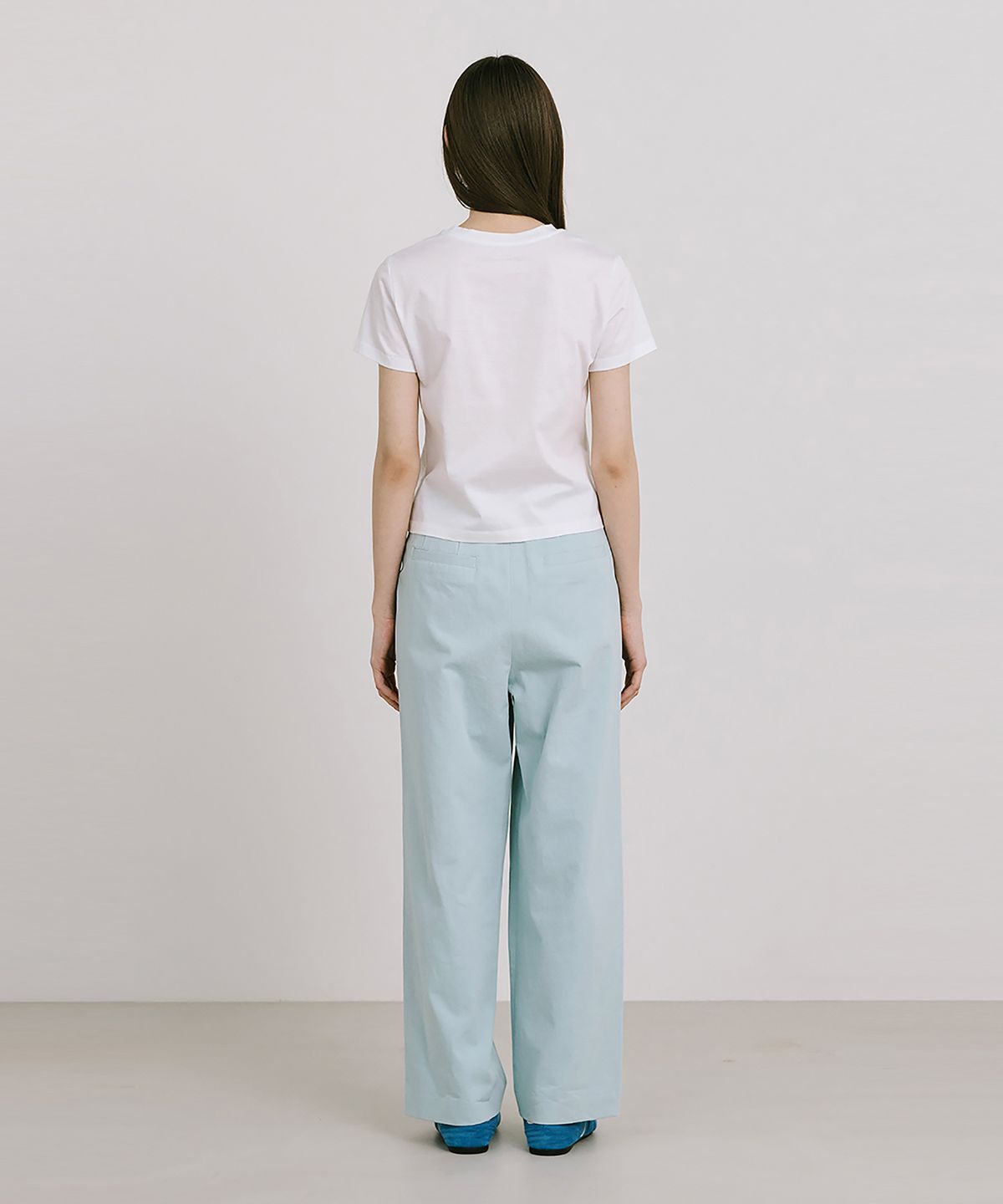 분더캄머(WNDERKAMMER) 25 Basic Short Sleeve T_White(25 베이직 반팔T_화이트)
