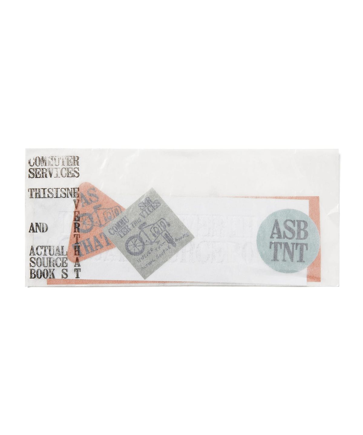 디스이즈네버댓(THISISNEVERTHAT) TNT ASb Sticker Pack Multi