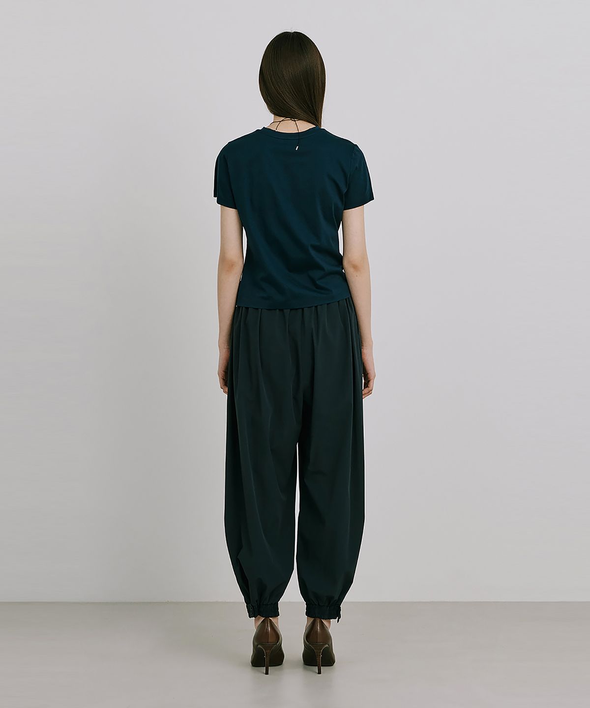 분더캄머(WNDERKAMMER) 25 Basic Short Sleeve T_Navy(25 베이직 반팔T_네이비)