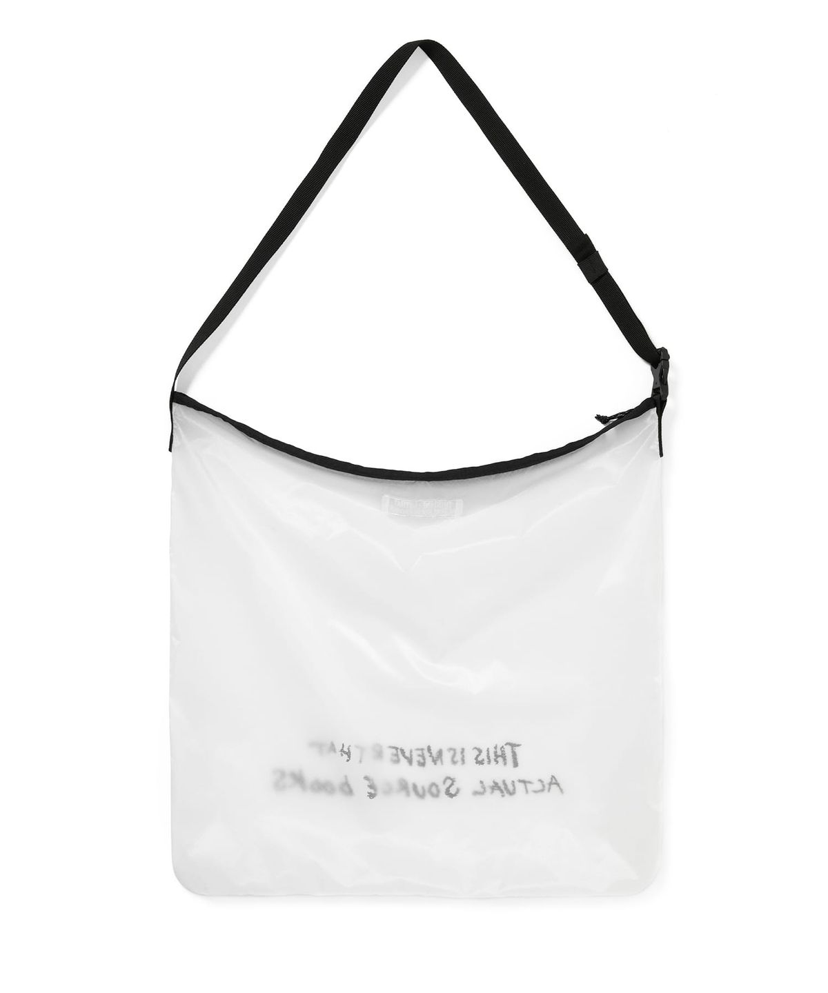 디스이즈네버댓(THISISNEVERTHAT) TNT ASb Nylon Sacoche White