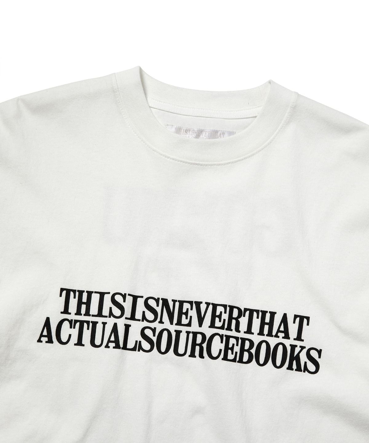 디스이즈네버댓(THISISNEVERTHAT) TNT ASb Commuter Tee White