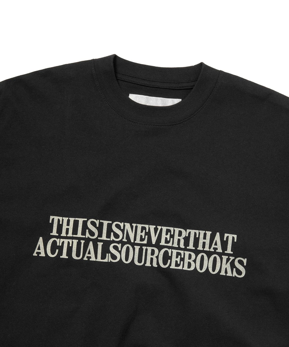 디스이즈네버댓(THISISNEVERTHAT) TNT ASb Commuter Tee Black