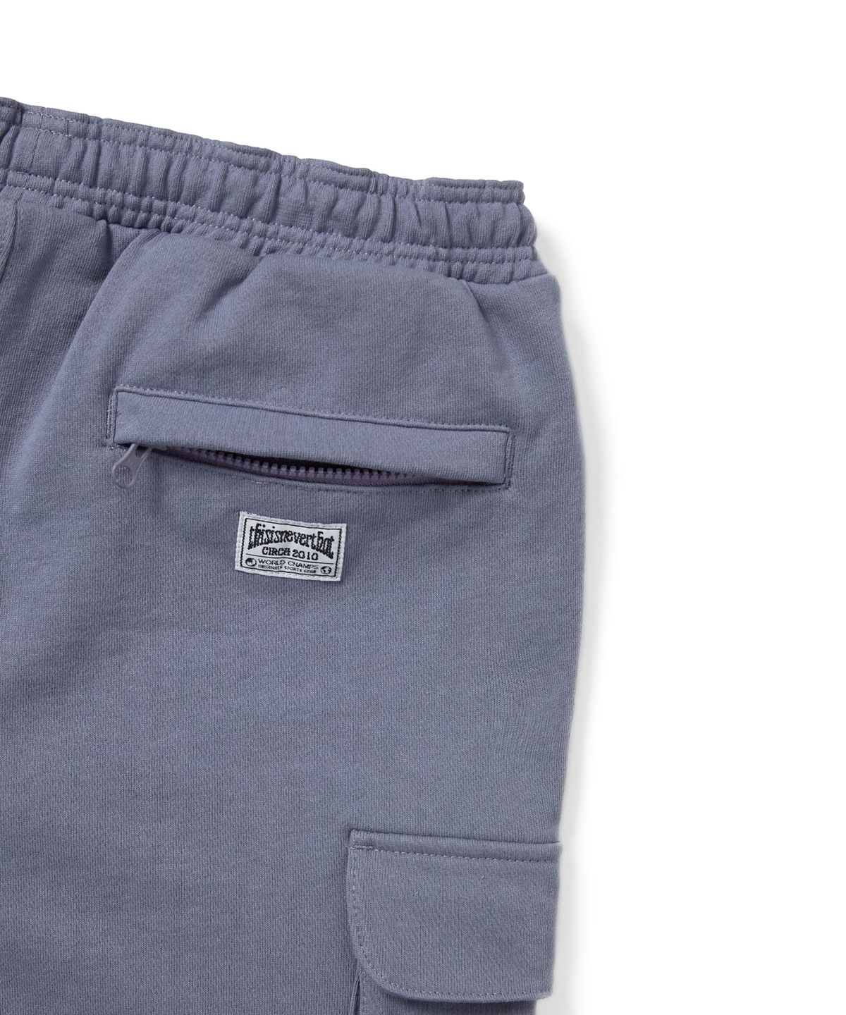 디스이즈네버댓(THISISNEVERTHAT) Cargo Sweatshort Purple Grey
