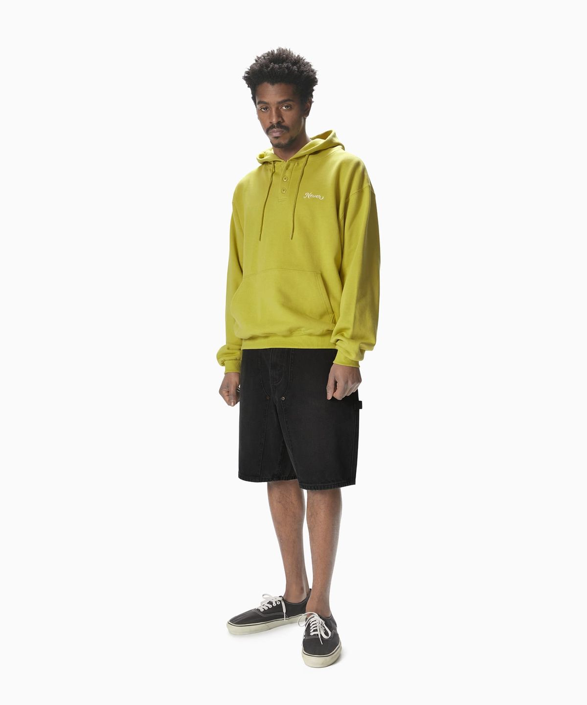 디스이즈네버댓(THISISNEVERTHAT) Denim Carpenter Short Black