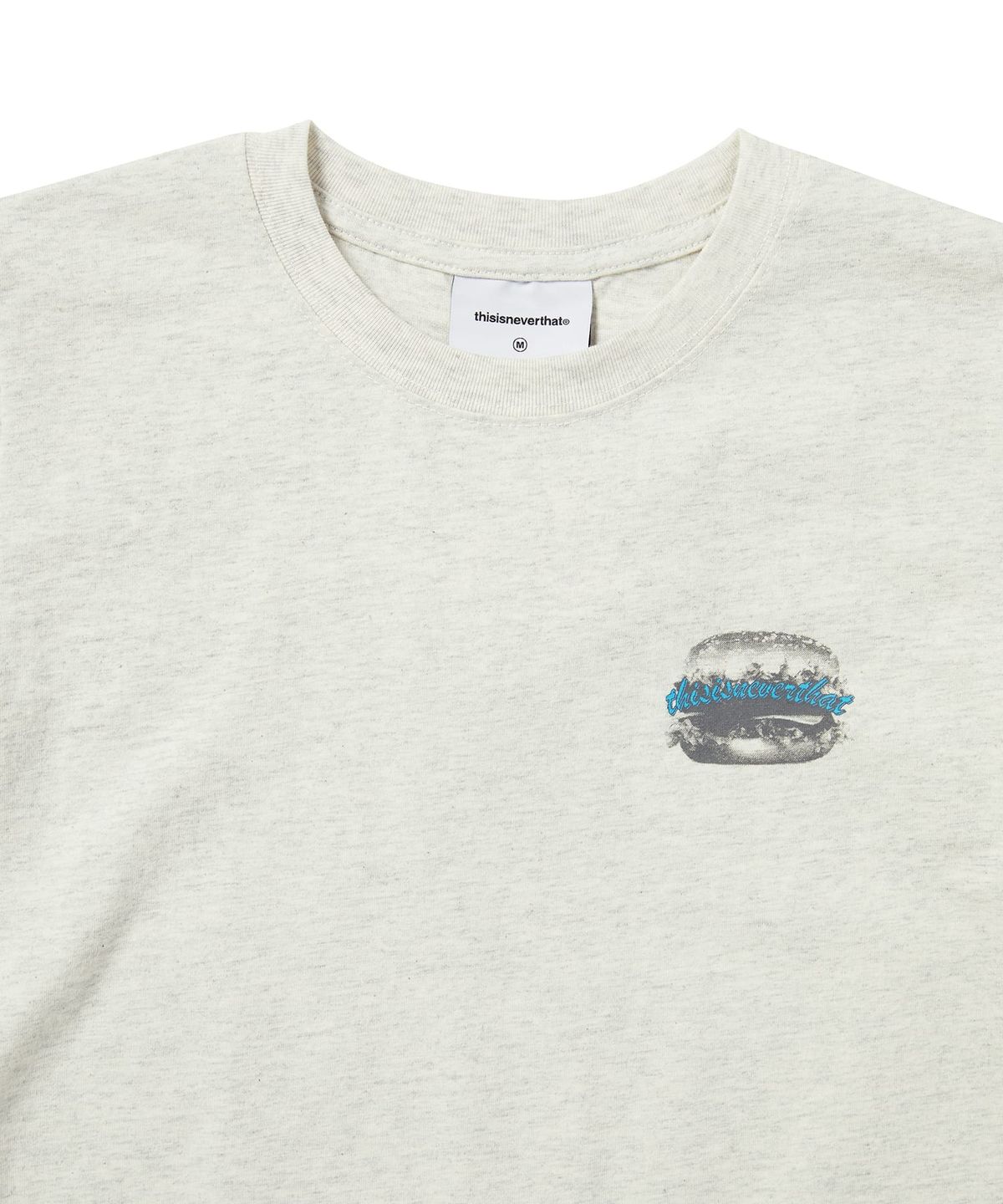 디스이즈네버댓(THISISNEVERTHAT) Hamburger W Tee Oatmeal