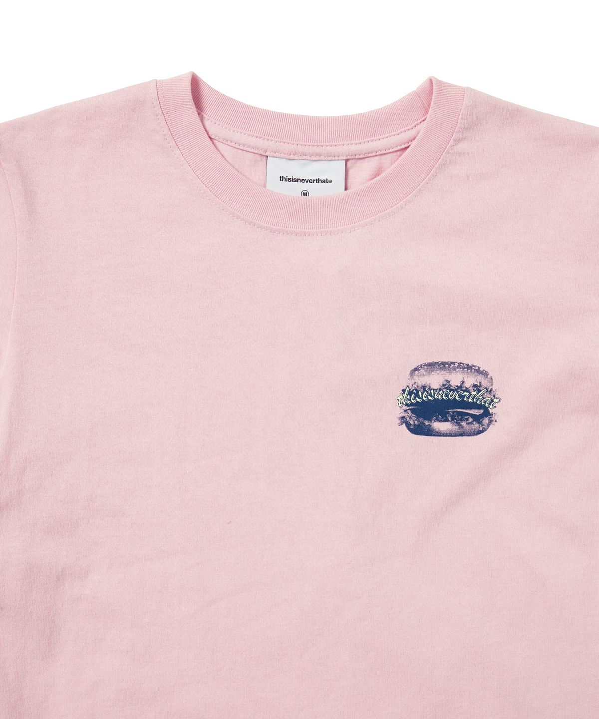 디스이즈네버댓(THISISNEVERTHAT) Hamburger W Tee Pink