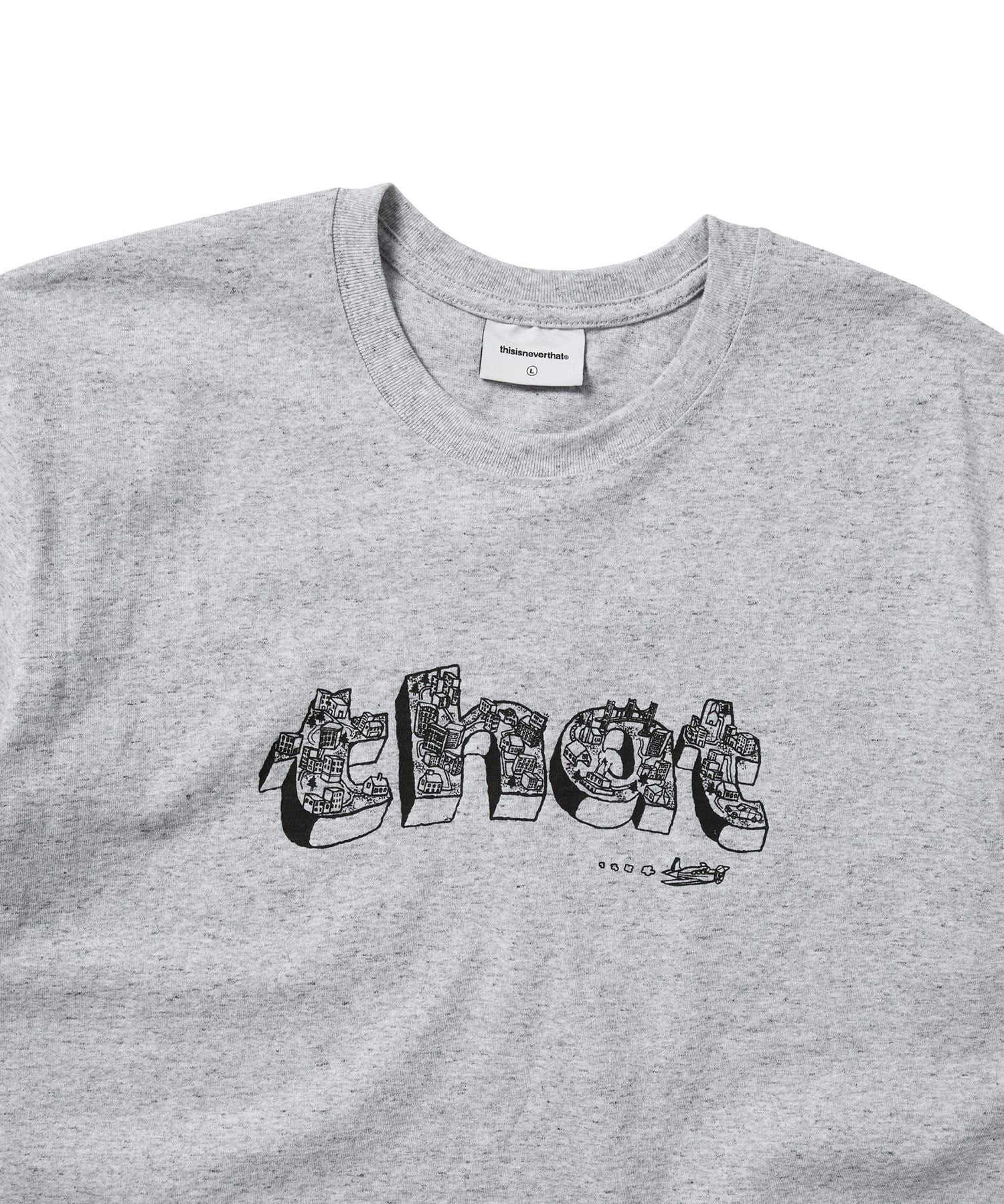 ★thisisneverthat★ that Village Tee Heather Grey TN251TTSST MUSINSA | thisisneverthat® that Village Tee Heather Grey