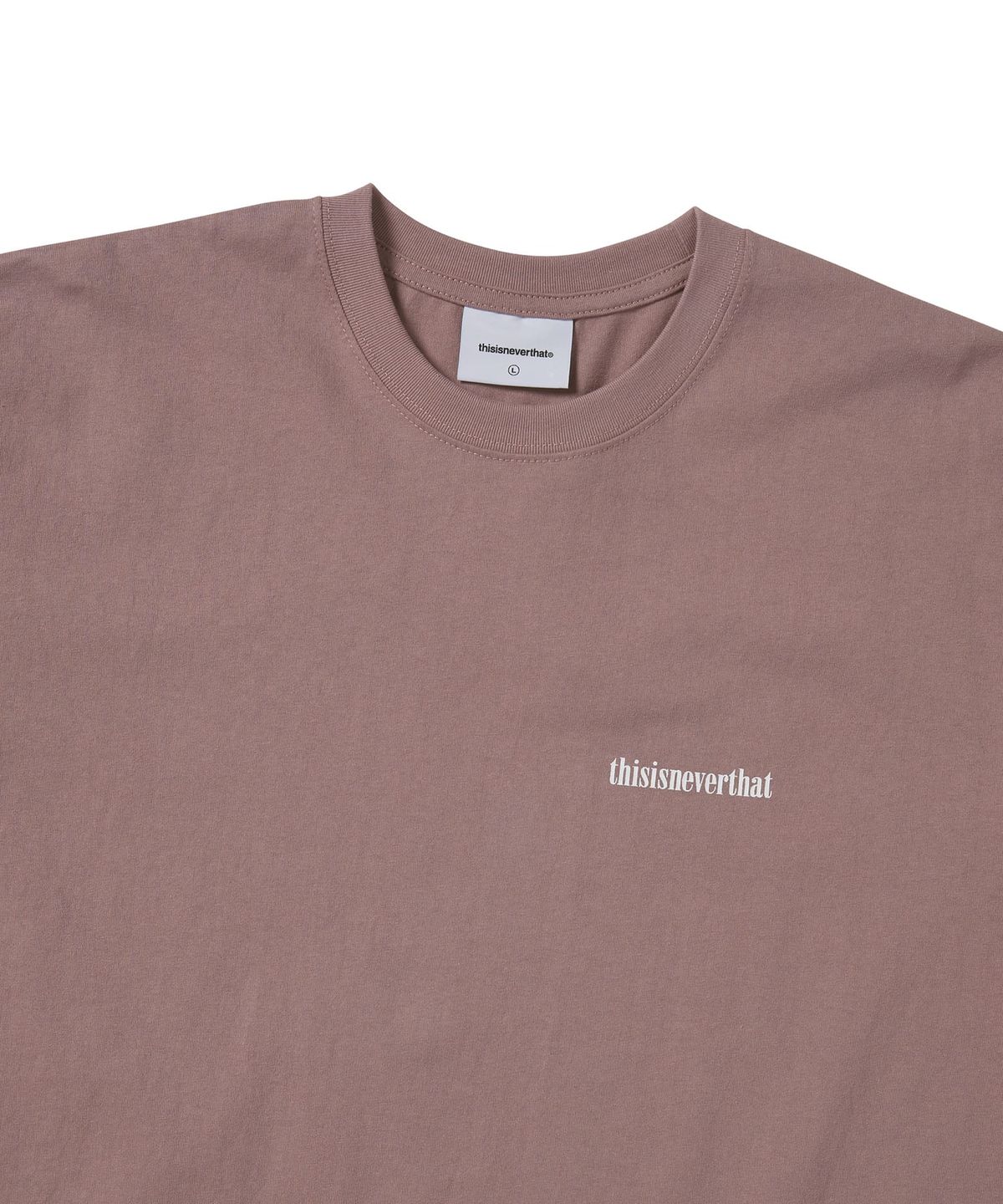 디스이즈네버댓(THISISNEVERTHAT) 4 Panels Tee Dusty Pink
