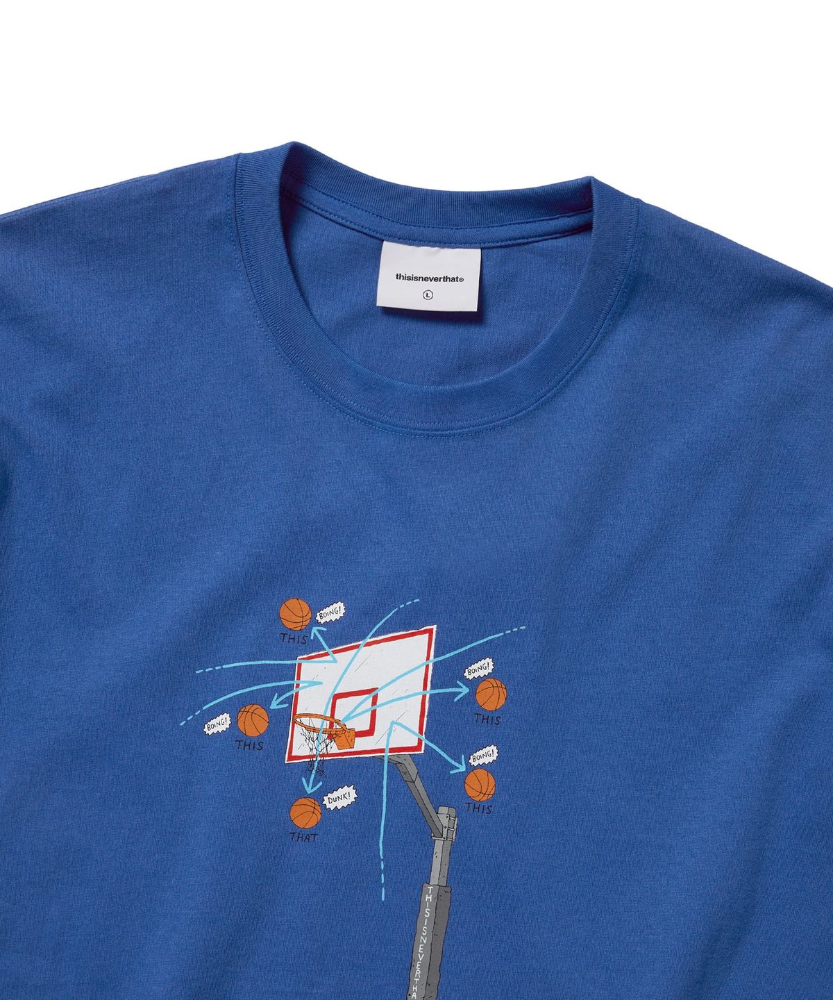 디스이즈네버댓(THISISNEVERTHAT) Boing Tee Blue