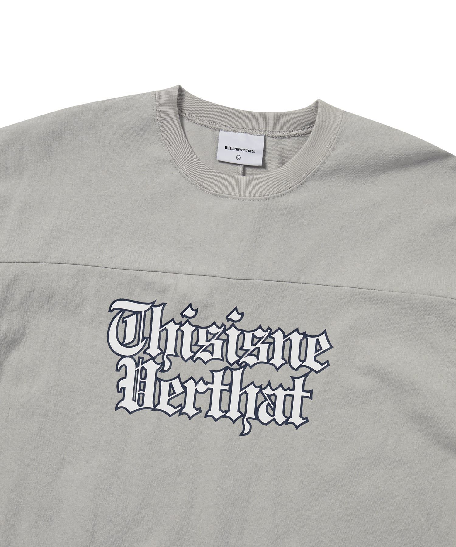 [Thisisneverthat]★25SS ★韓国大人気★Football Tee THISISNEVERTHAT Football Tee Navy