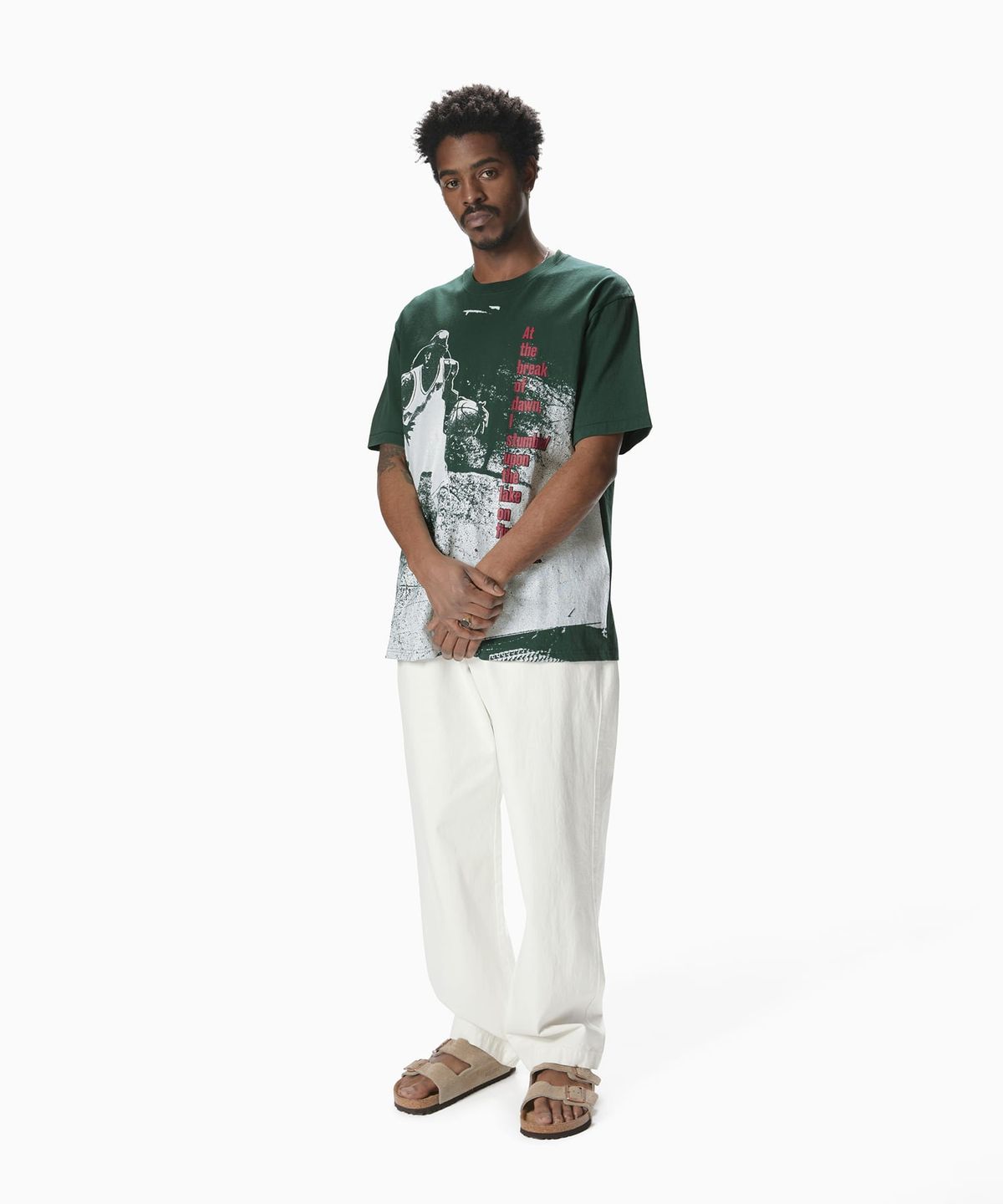 디스이즈네버댓(THISISNEVERTHAT) Full Court Tee Forest