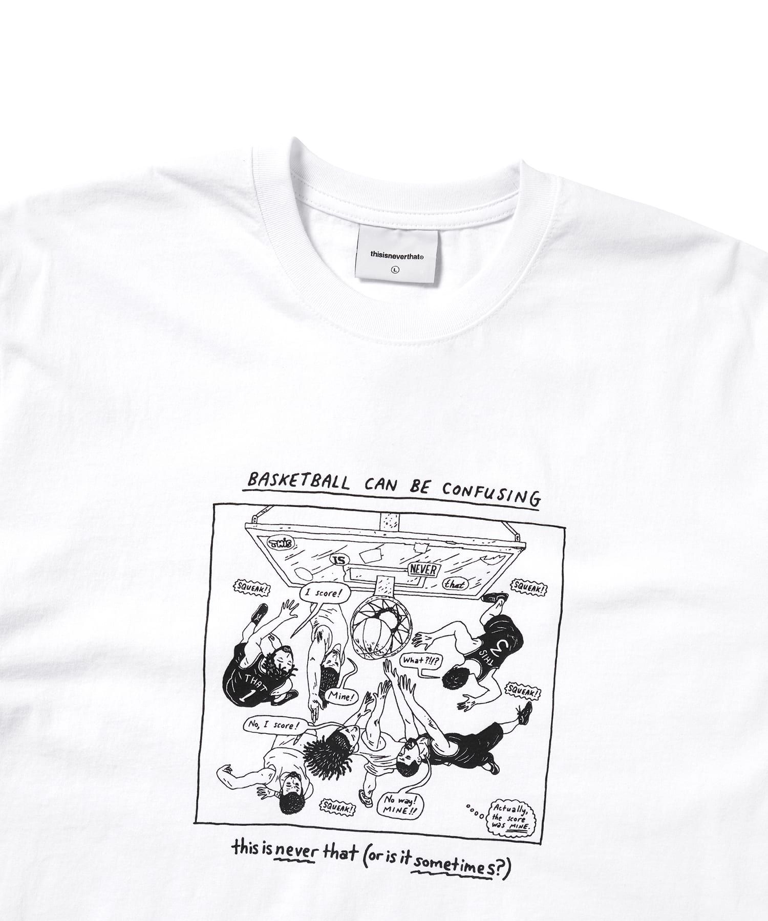 ★thisisneverthat★ Confusing Basketball Tee Slate TN251TTSS MUSINSA | thisisneverthat® Confusing Basketball Tee Heather Grey
