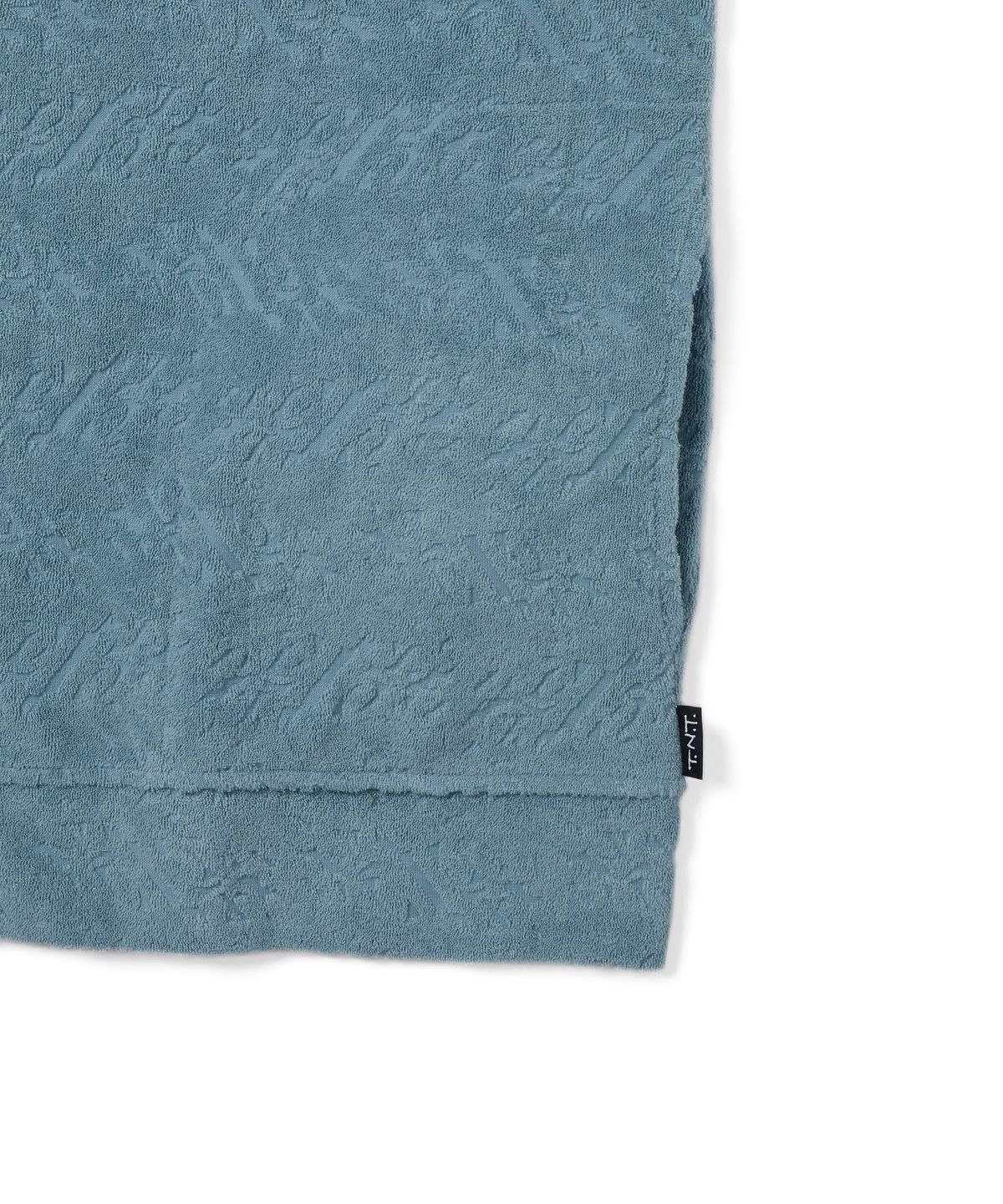 디스이즈네버댓(THISISNEVERTHAT) Terry S/S Zip Shirt Blue