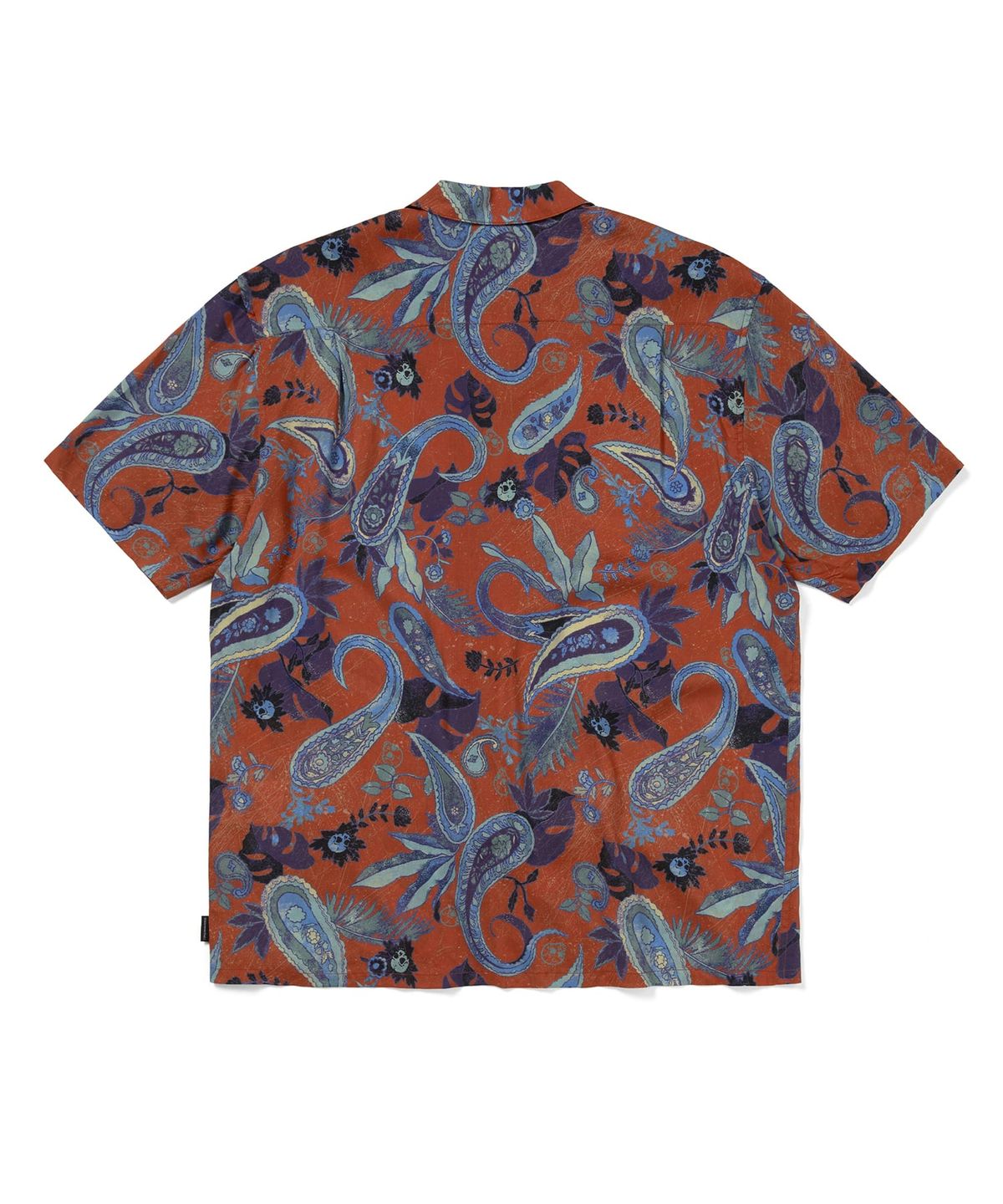디스이즈네버댓(THISISNEVERTHAT) Weird Paisley S/S Shirt Red